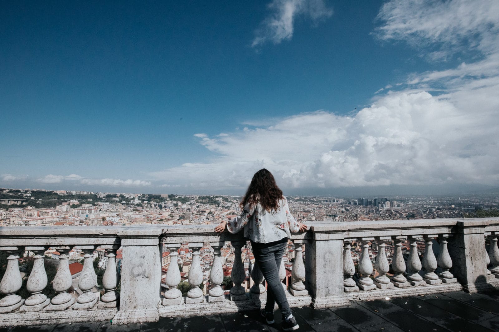 Neapel Sehenswürdigkeiten Aussicht Castell Sant Elmo