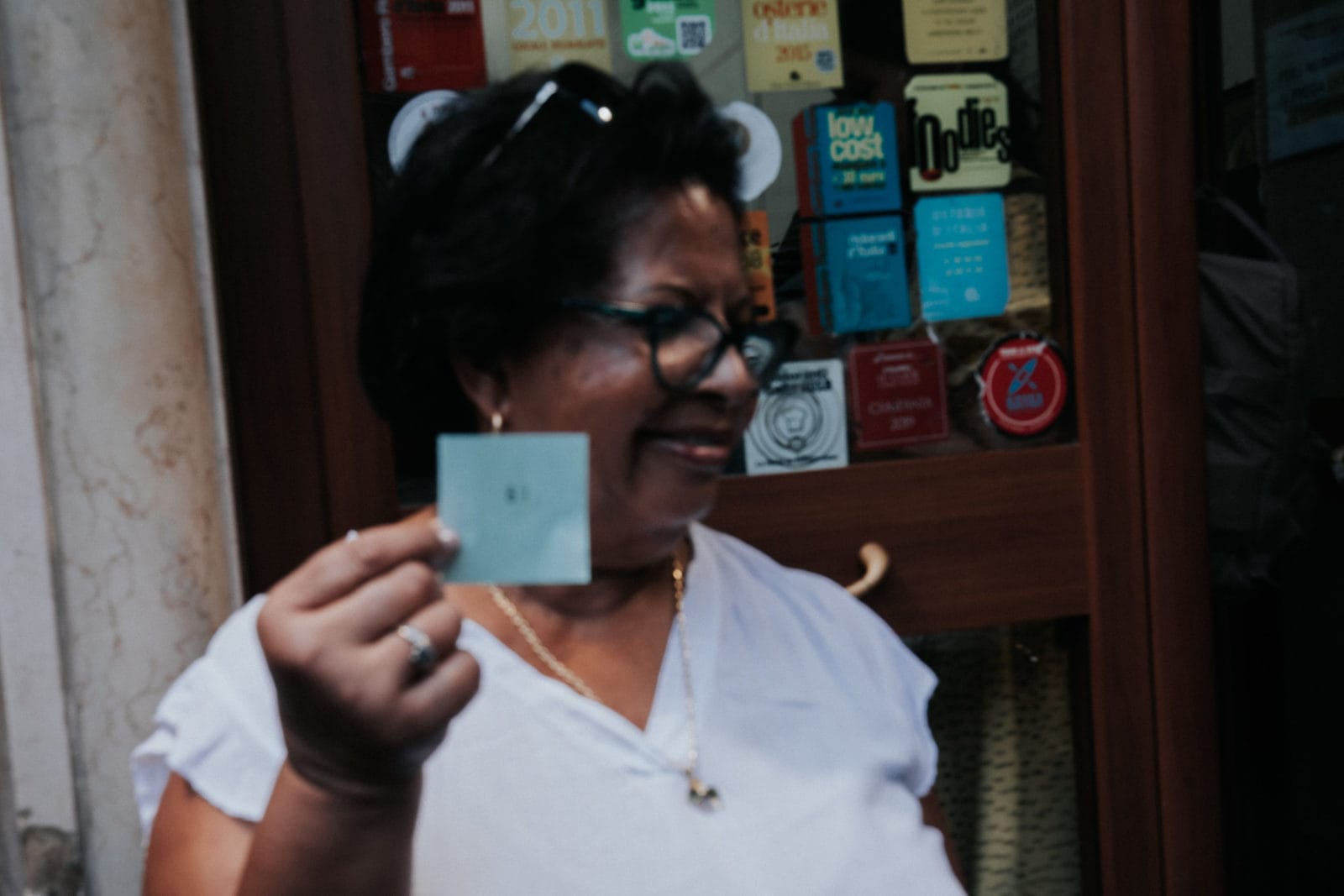 Pizza Neapel Wartenummer für Pizzeria Da Michel in Neapel