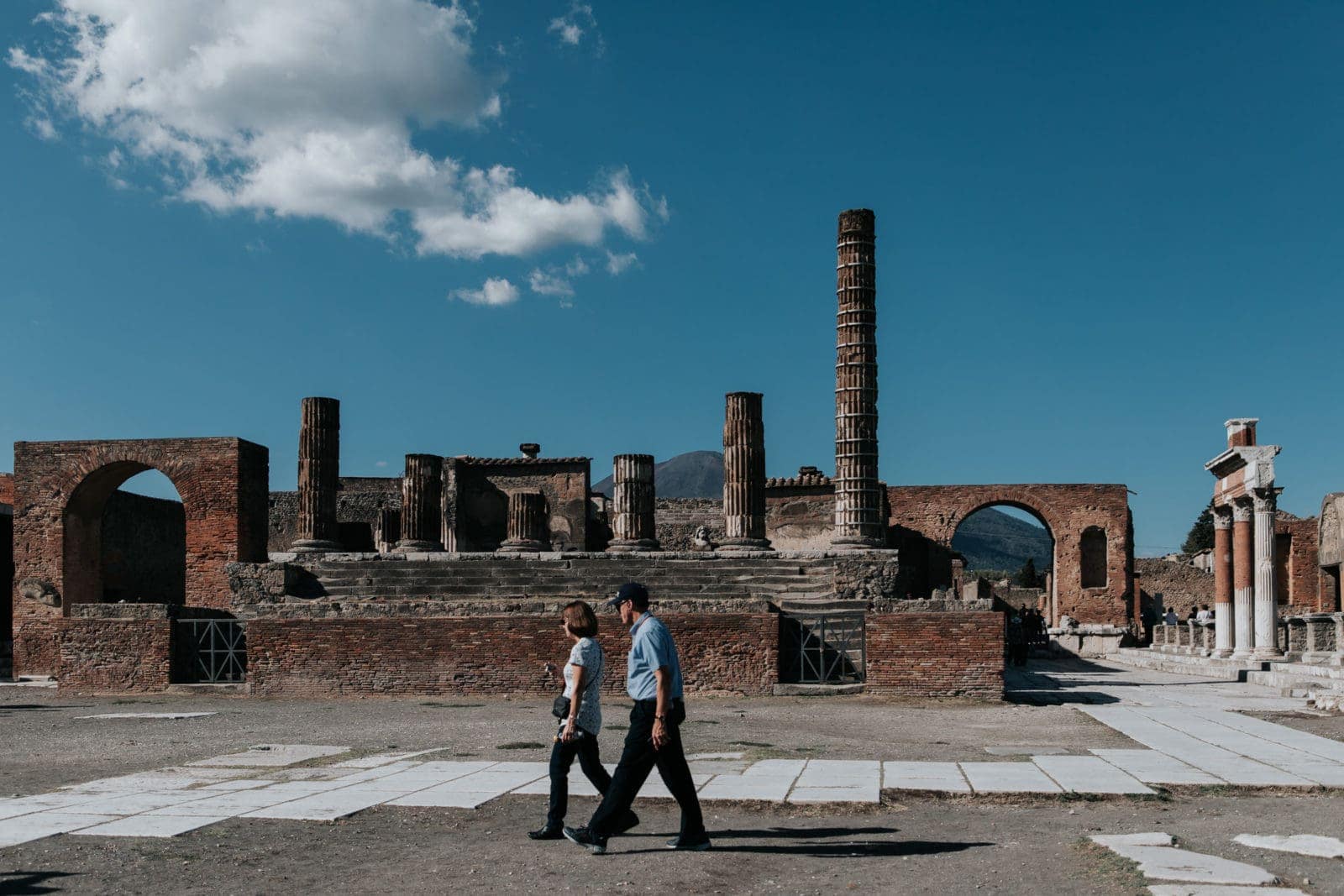 Pompeji Forum Marktplatz