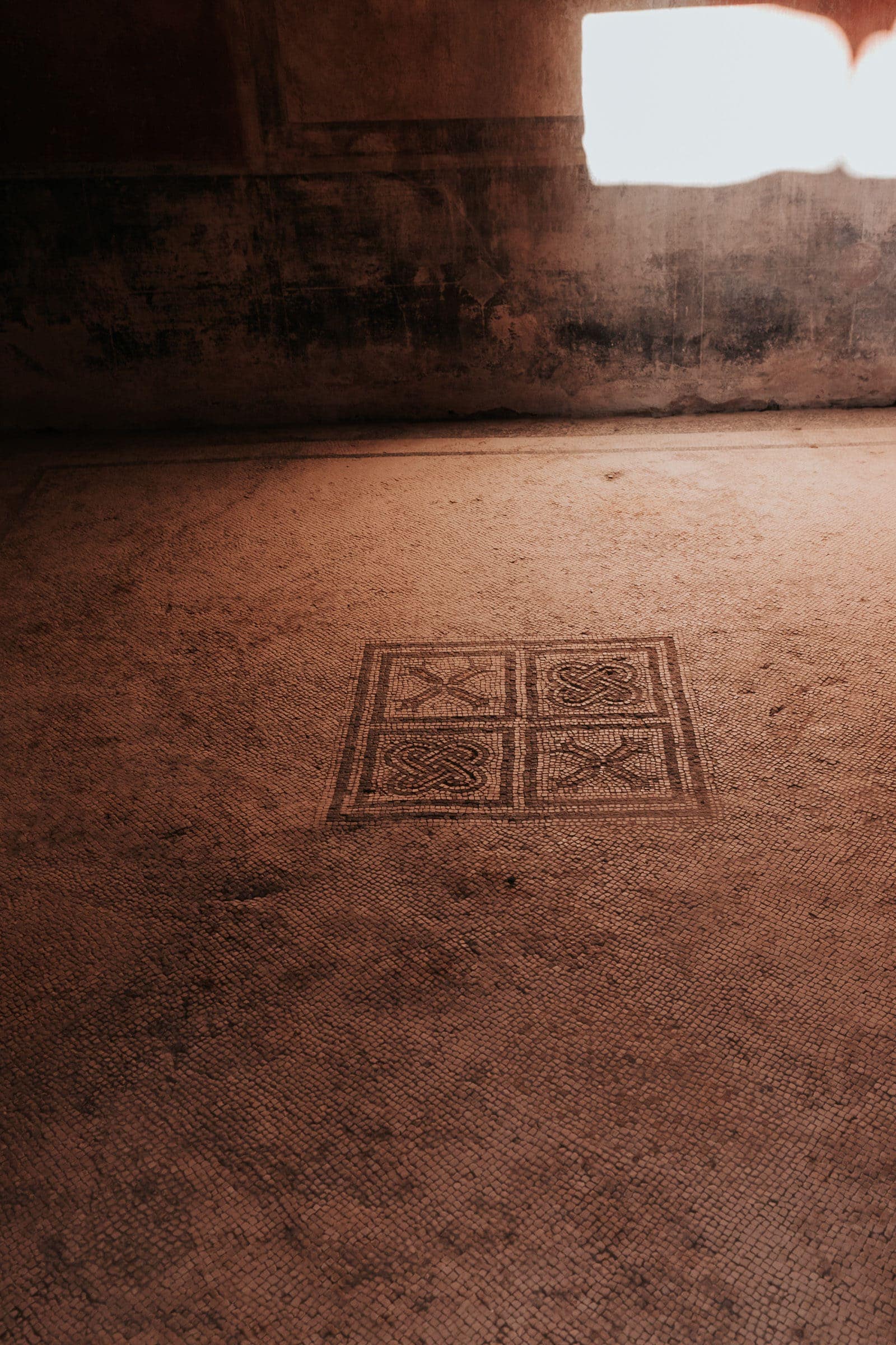 Pompeji Mosaik Fussboden