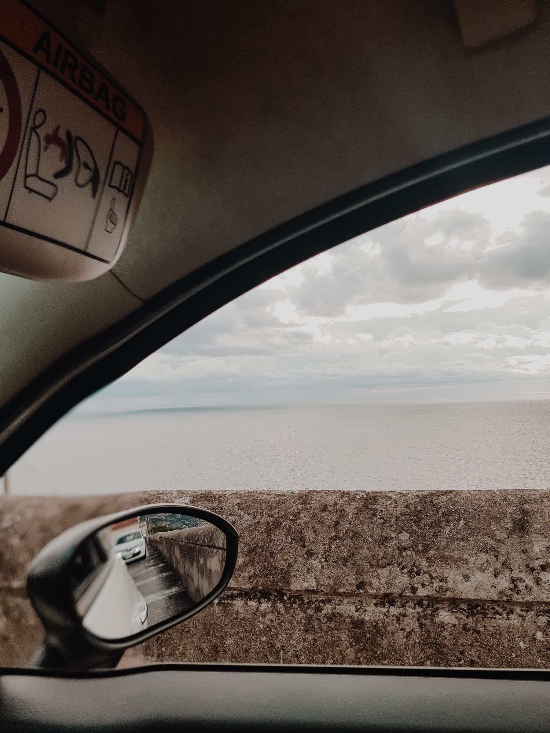 Amalfitana Straße Autofahren Italien