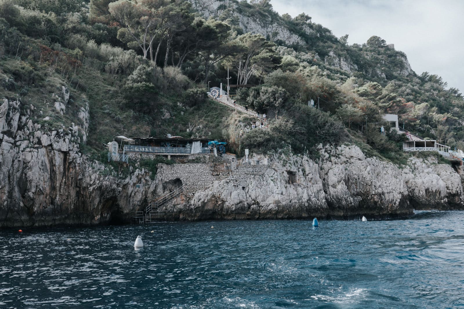 Blaue Grotte Capri Sehenswürdigkeiten Eingang