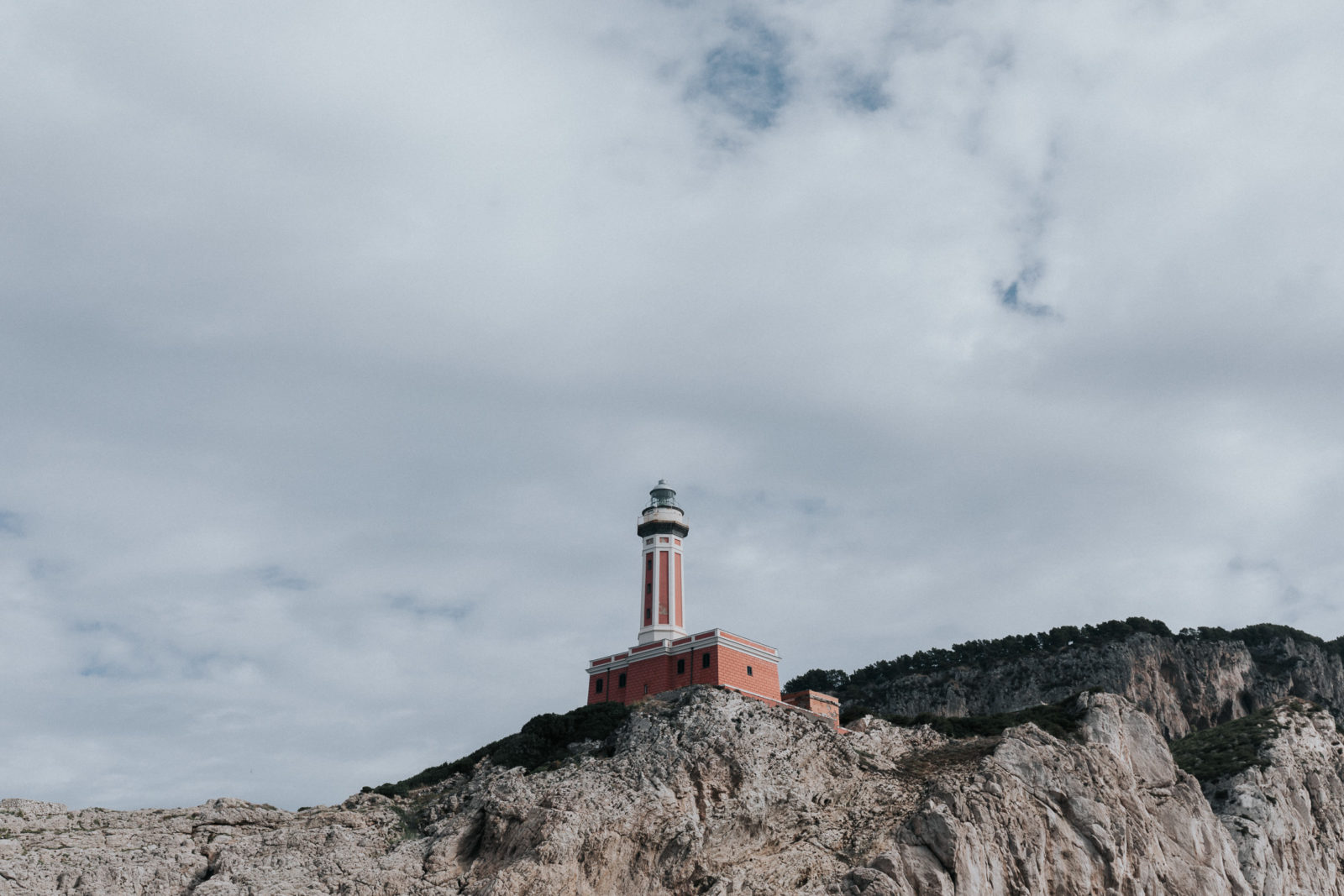 Faro di Punta Carena Leuchtturm Capri Sehenswürdigkeiten