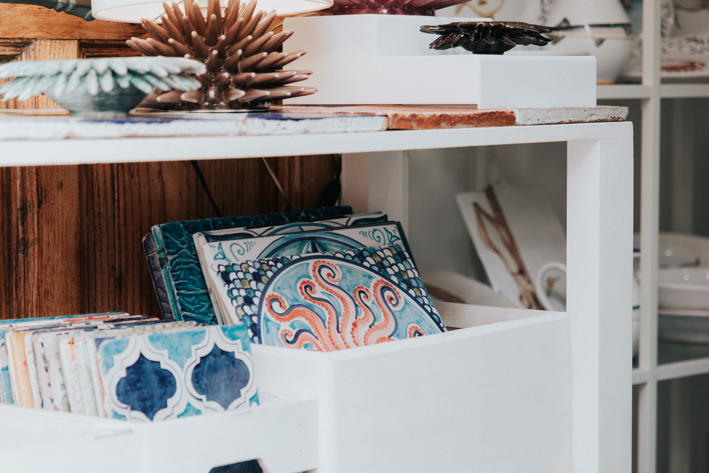 Capri Souvenir Kunsthandwerk Fliesen