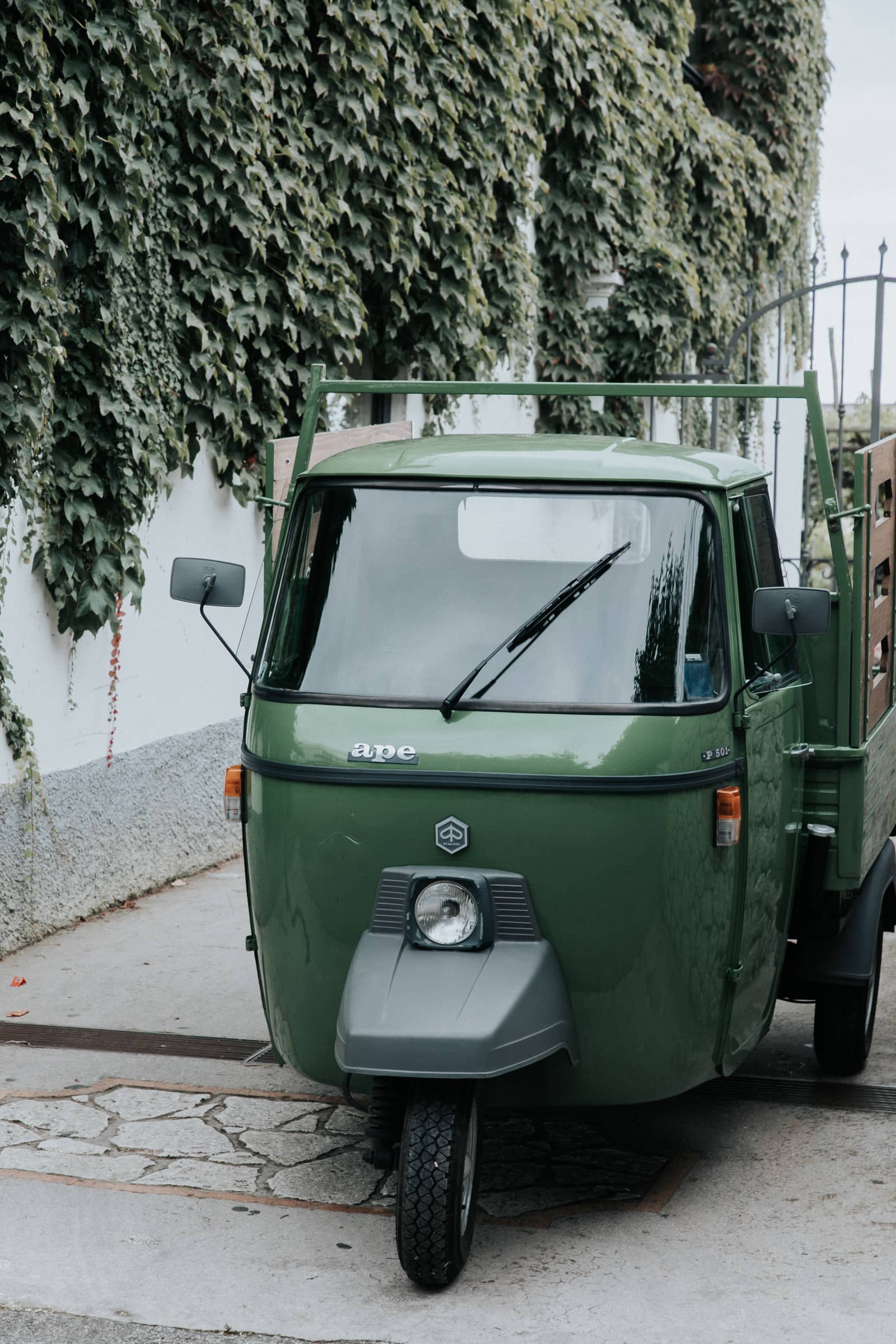 Piaggio Ape Vespacar auf Capri