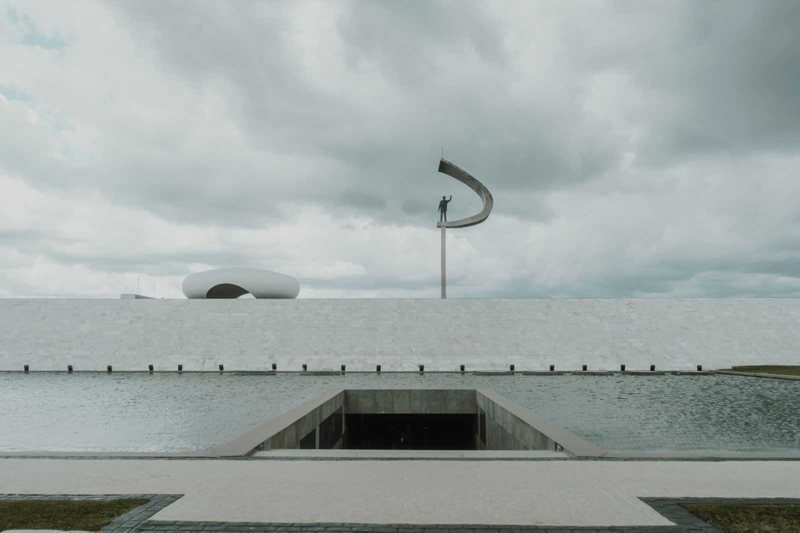 Brasilia sights Memorial JK