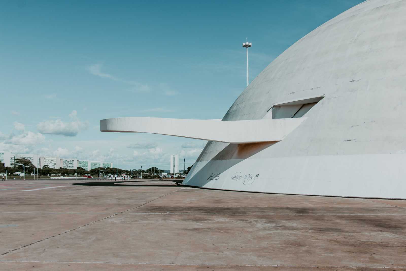 Museu Nacional in Brasilia Ramp