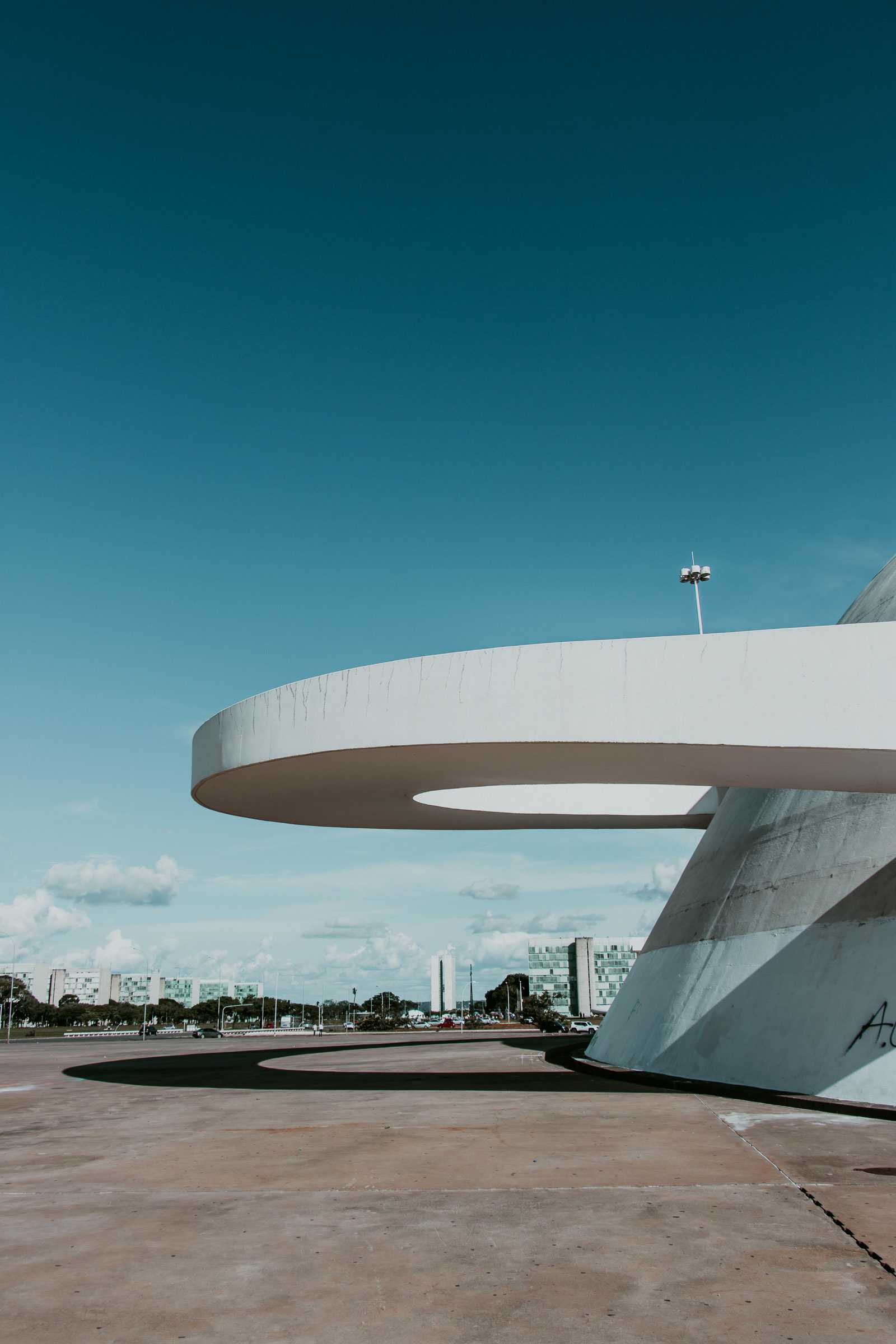 Museu Nacional in Brasilia Esplanada dos Ministerios