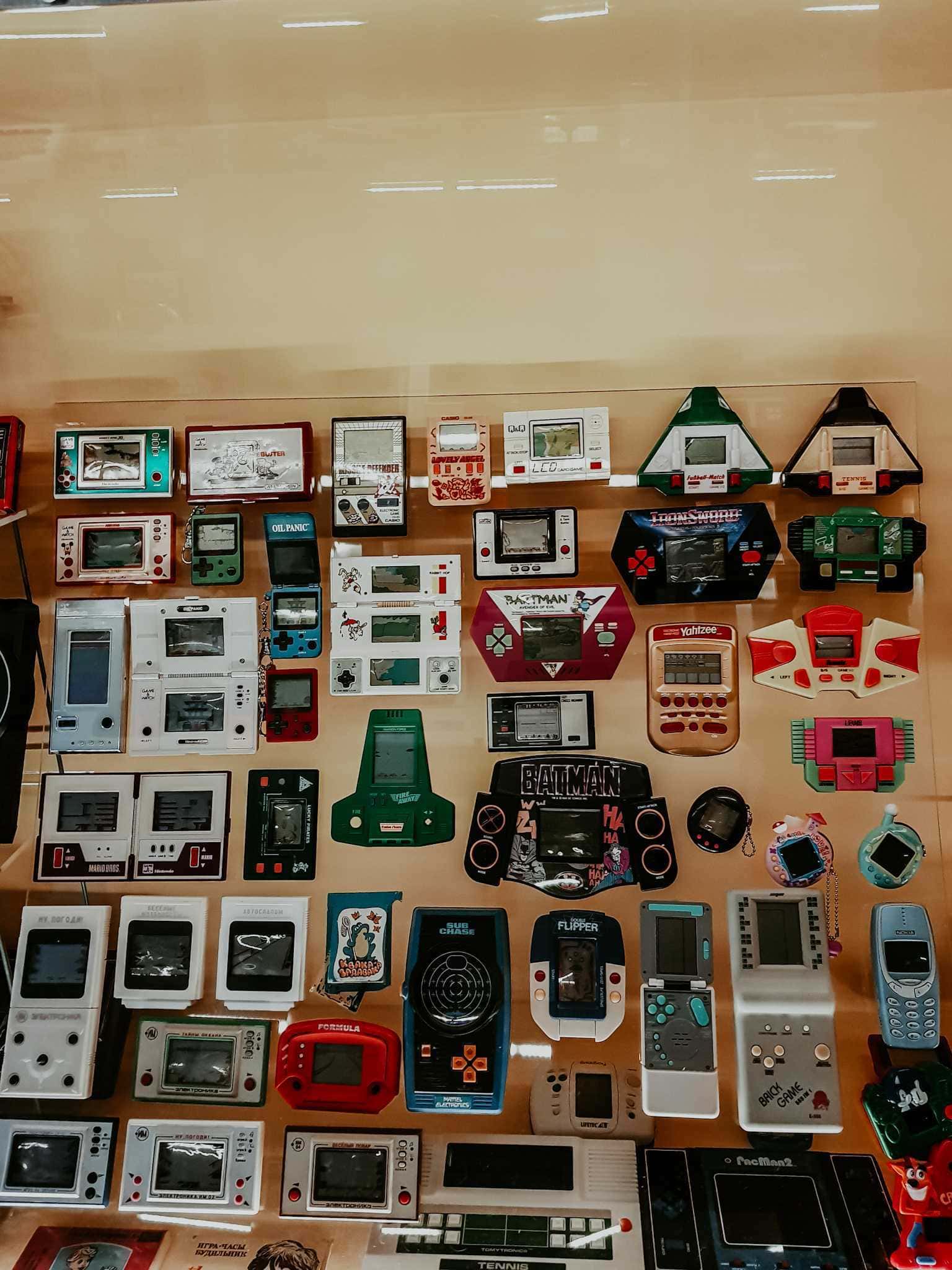 Breslau Sehenswürdigkeiten Alte Handheldkonsolen in Museum in Breslau