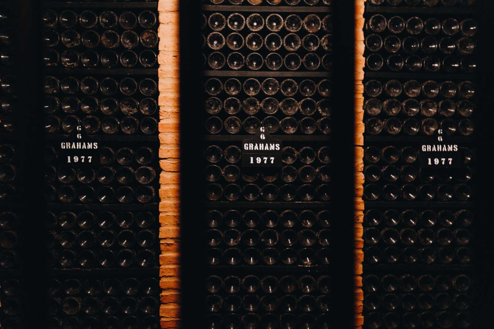 portwein porto Graham's Weinkellerei Flaschen