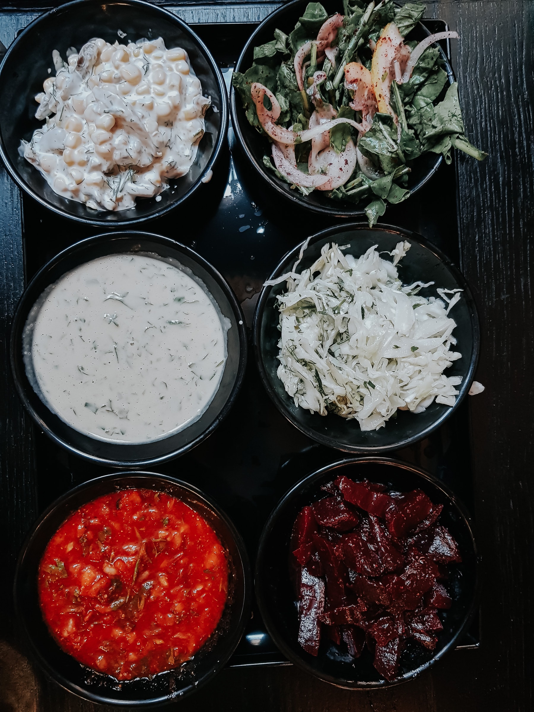 Tel Aviv Sehenswürdigkeiten Food Guide Abouelafia Salate