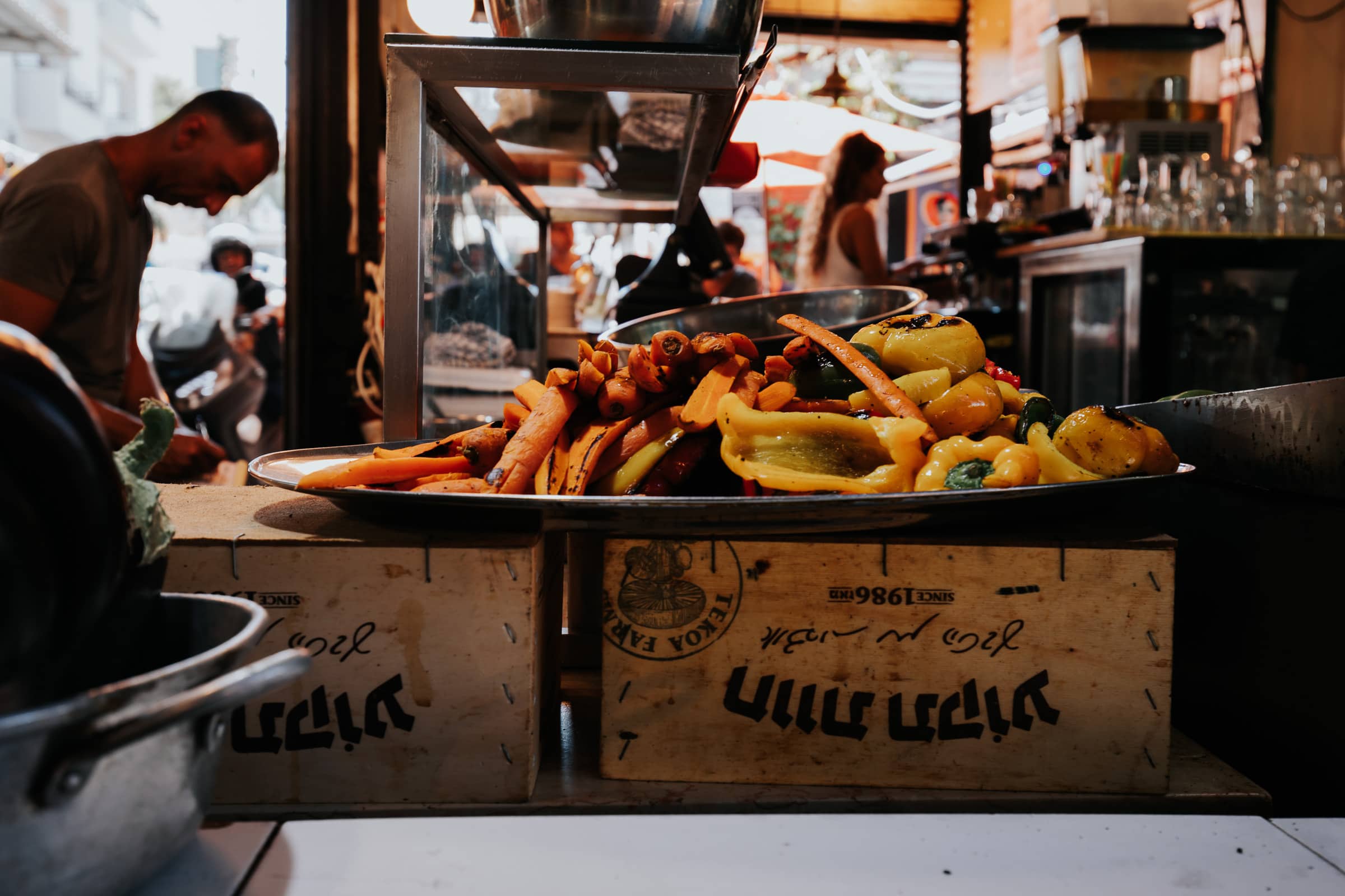 Tel Aviv Sehenswürdigkeiten Carmel Markt Street Food
