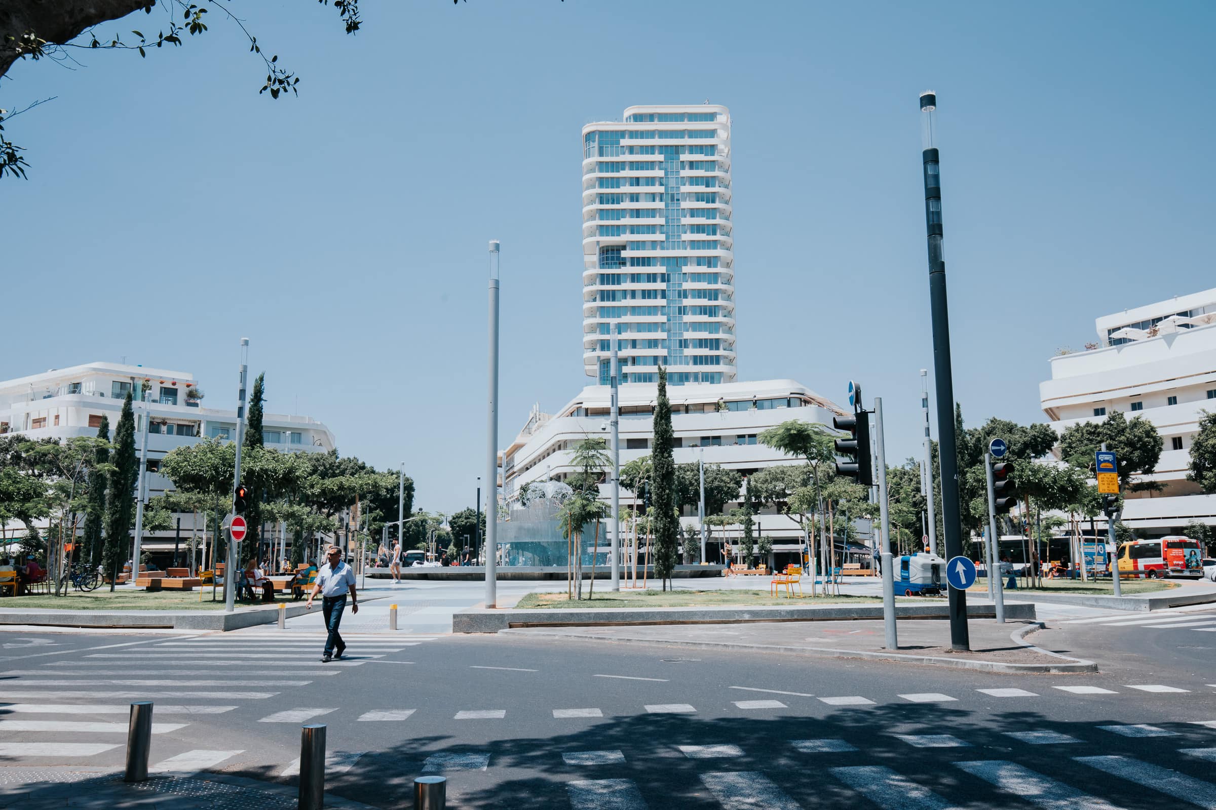 Tel Aviv Sehenswürdigkeiten Dizengoff Square