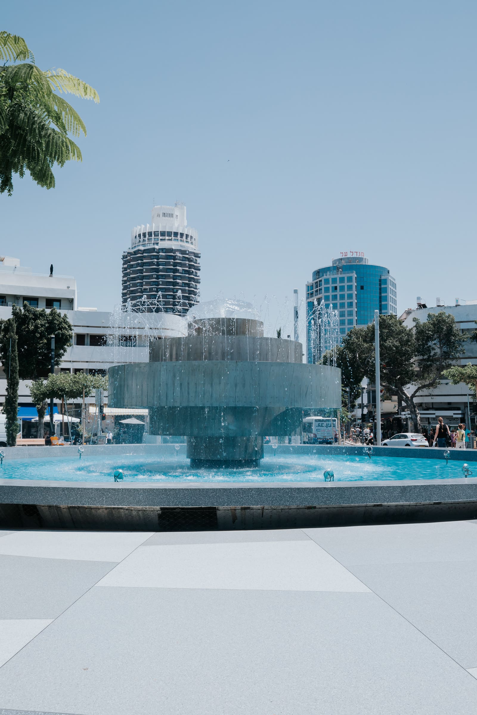 Tel Aviv Sehenswürdigkeiten Dizengoff Square Brunnen