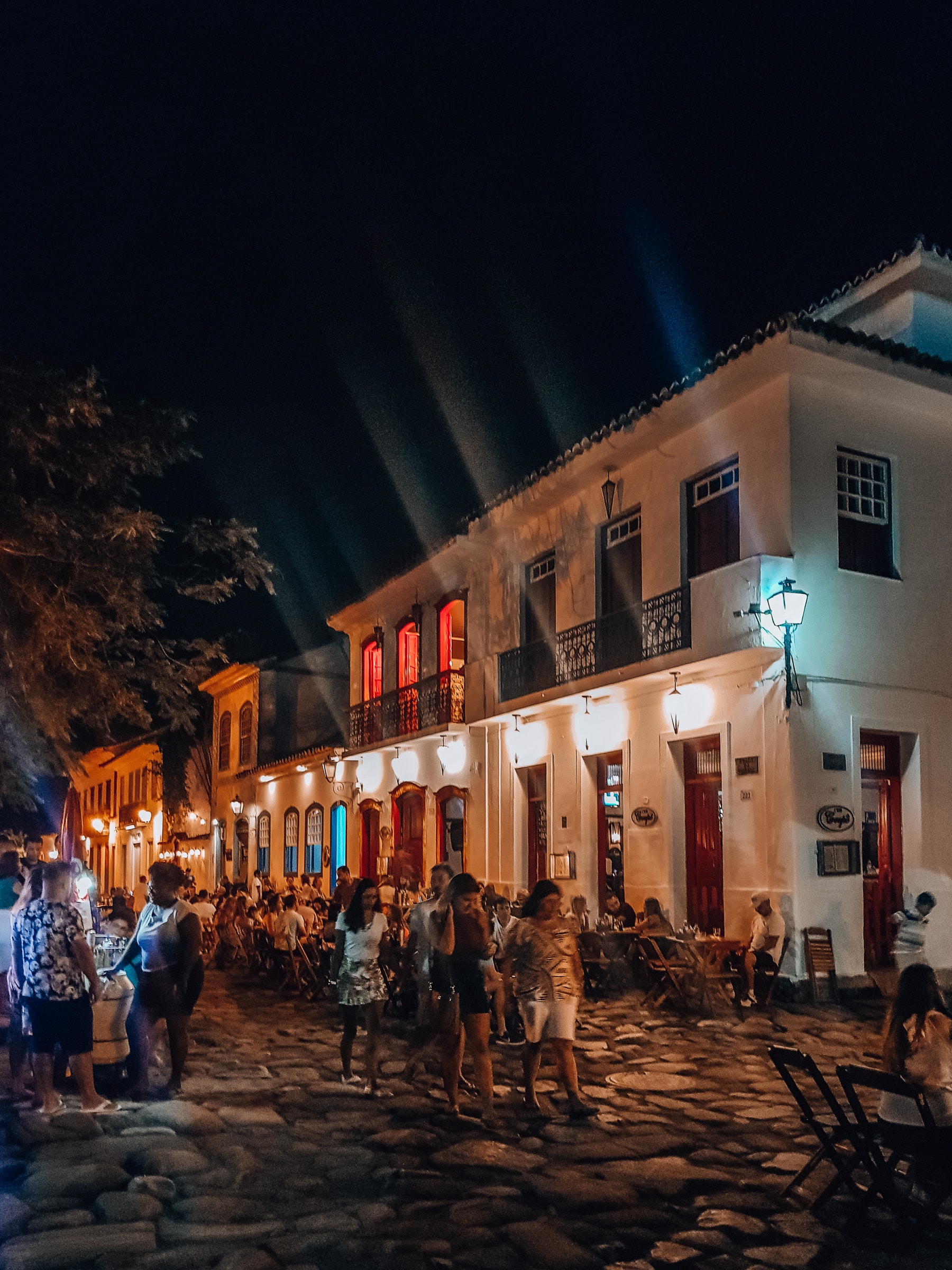 Nachtleben in Paraty