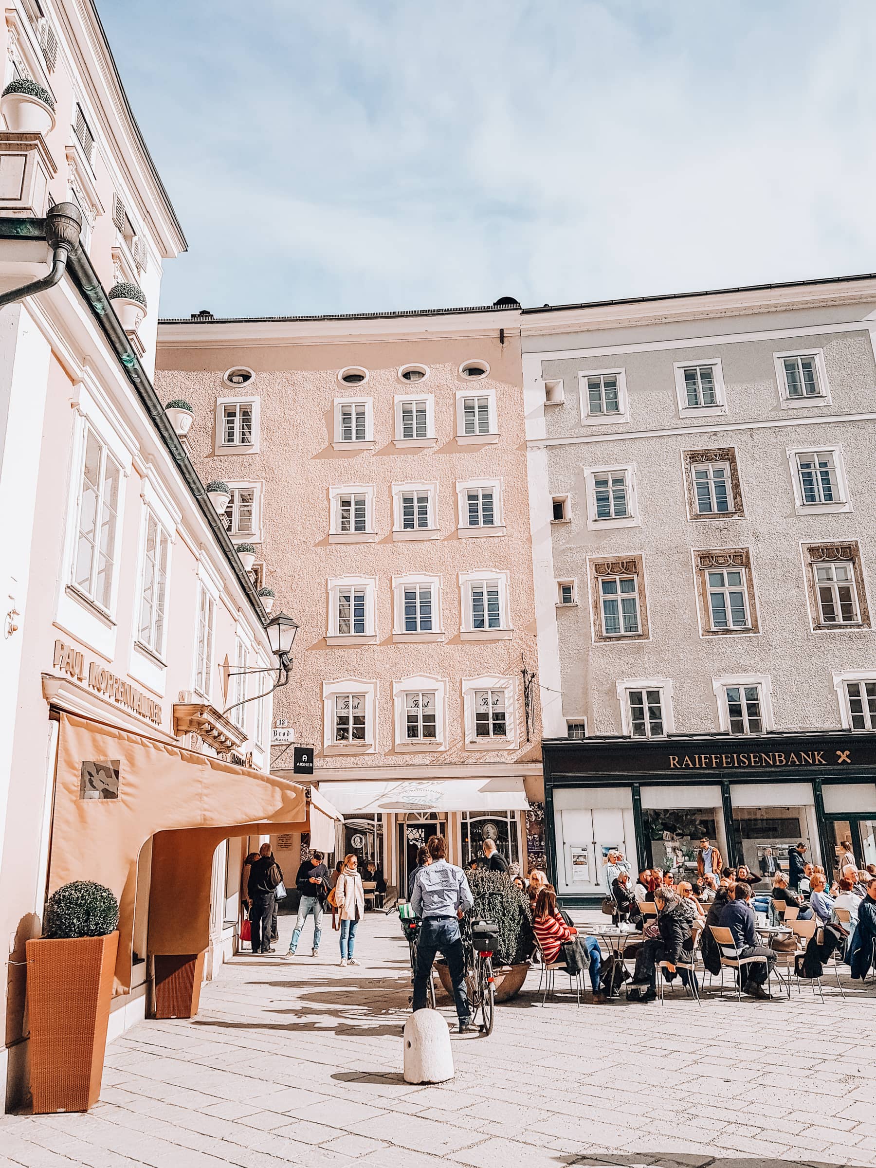 Salzburg Sehenswürdigkeiten Stammhaus Konditorei Fürst
