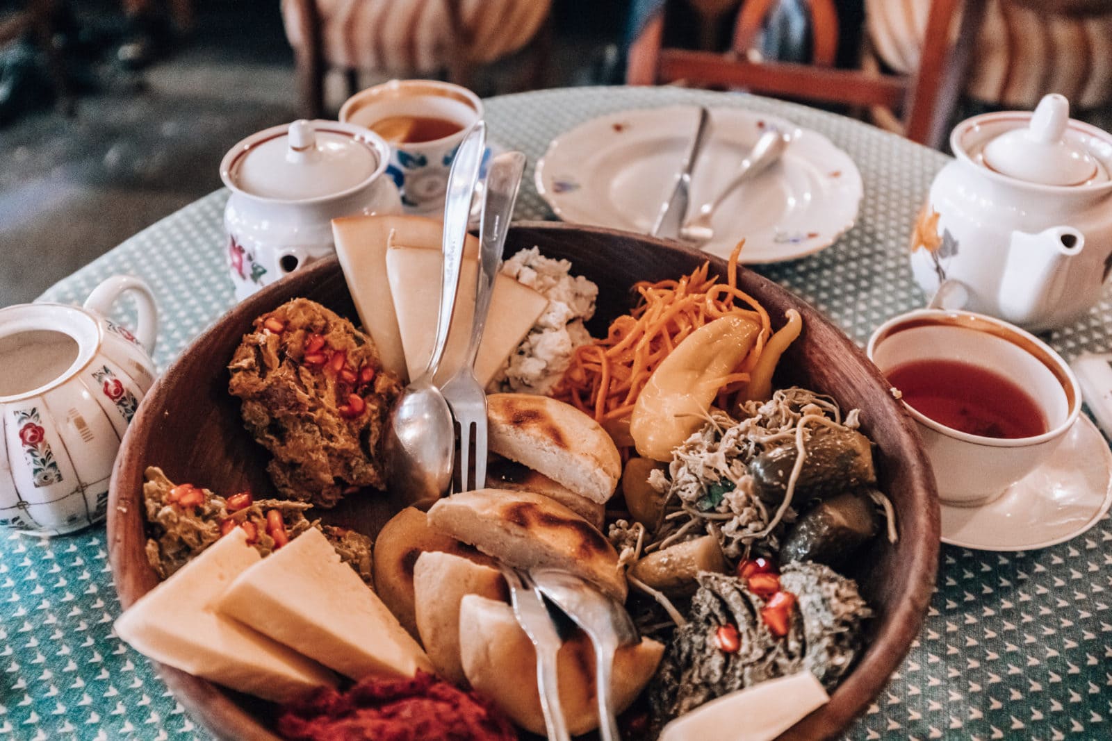 Typische Gerichte in Georgien