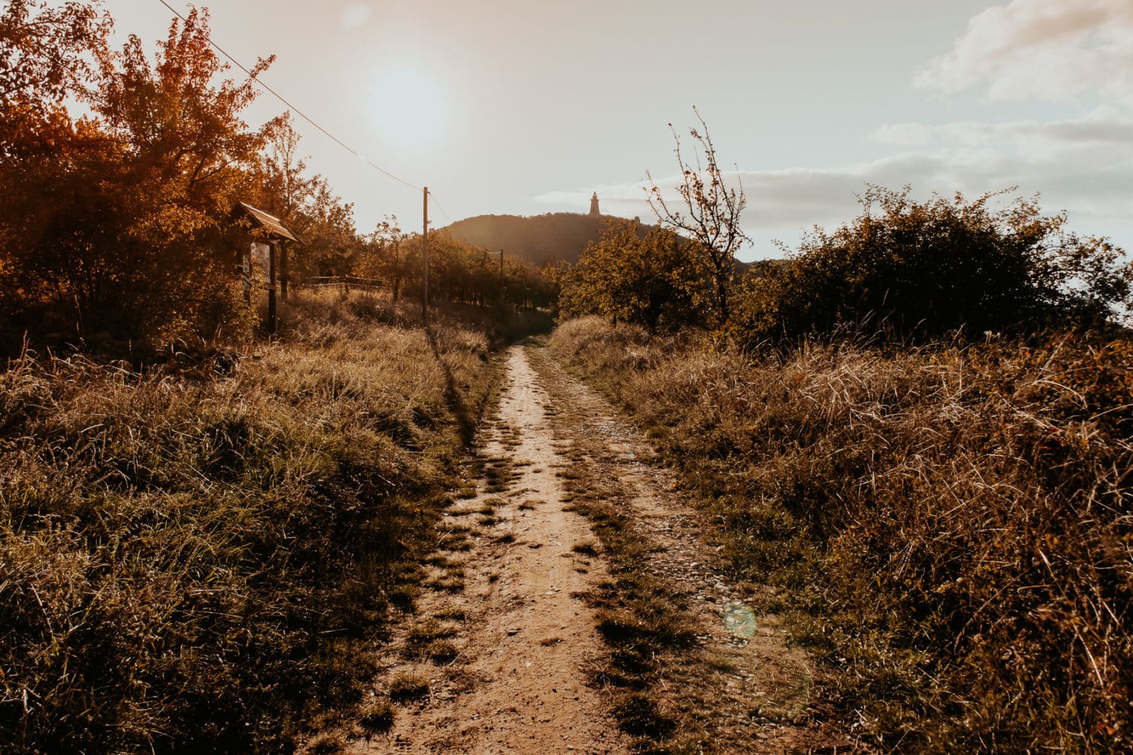 Kyffhäuserdenkmal Sonnenuntergang