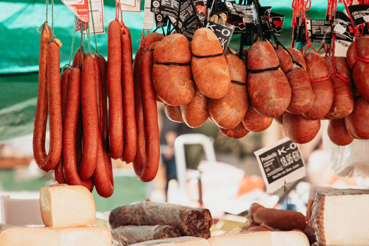 Sobrasada mallorquinische Spezialitäten Wurst