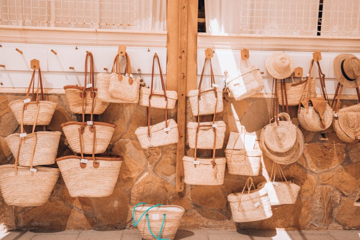 Körbe und Korbtaschen auf Mallorca