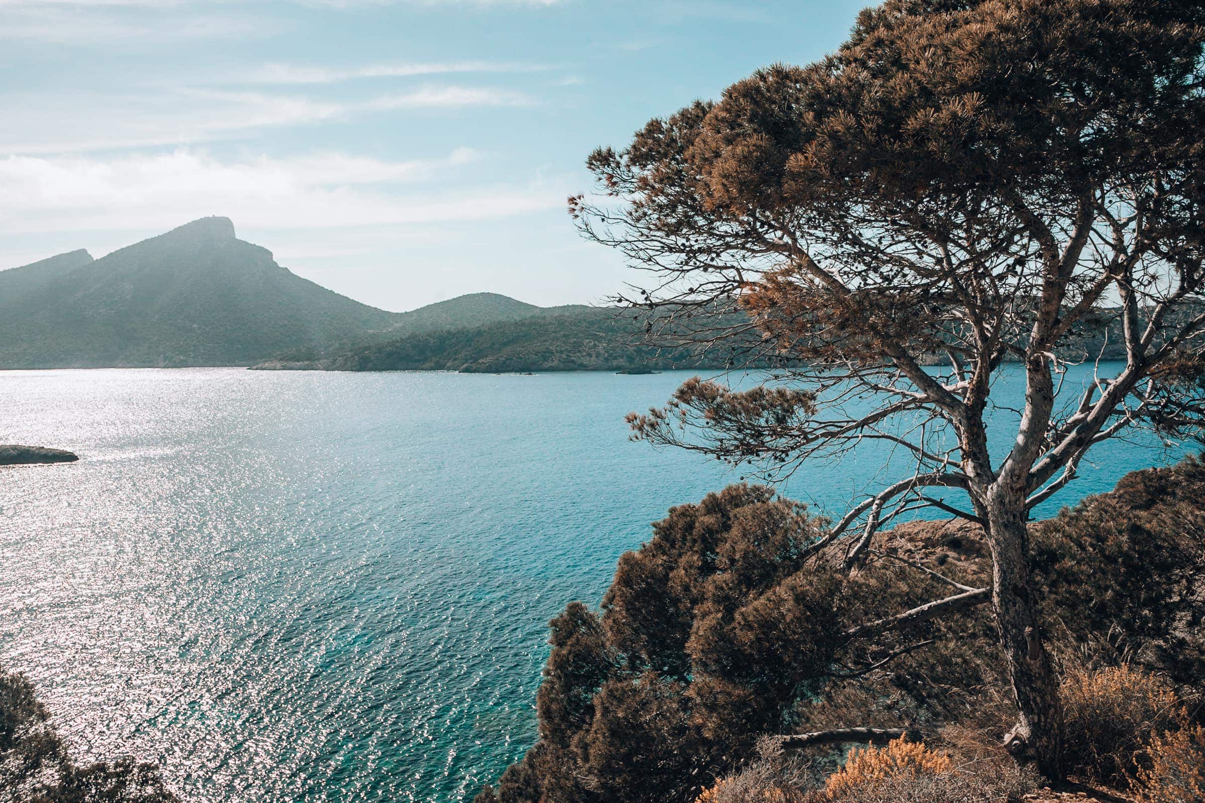 View from La Trapa to Sa Dragonera