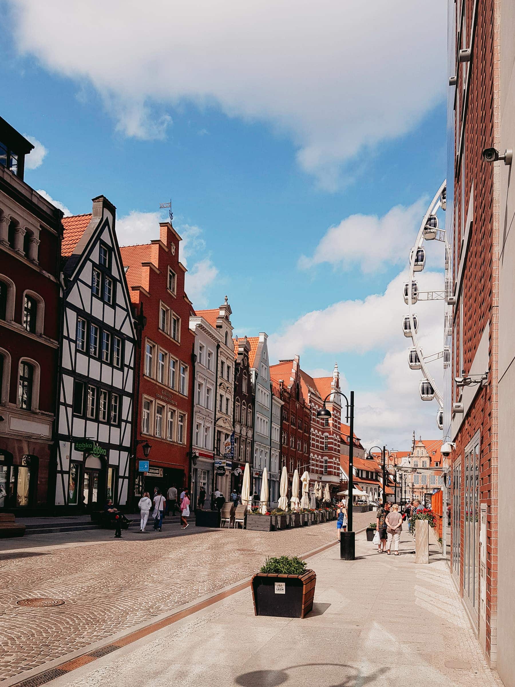 Ferris wheel in Gdansk
