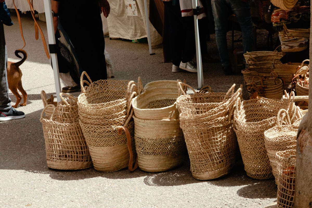 Märkte Mallorca Körbe