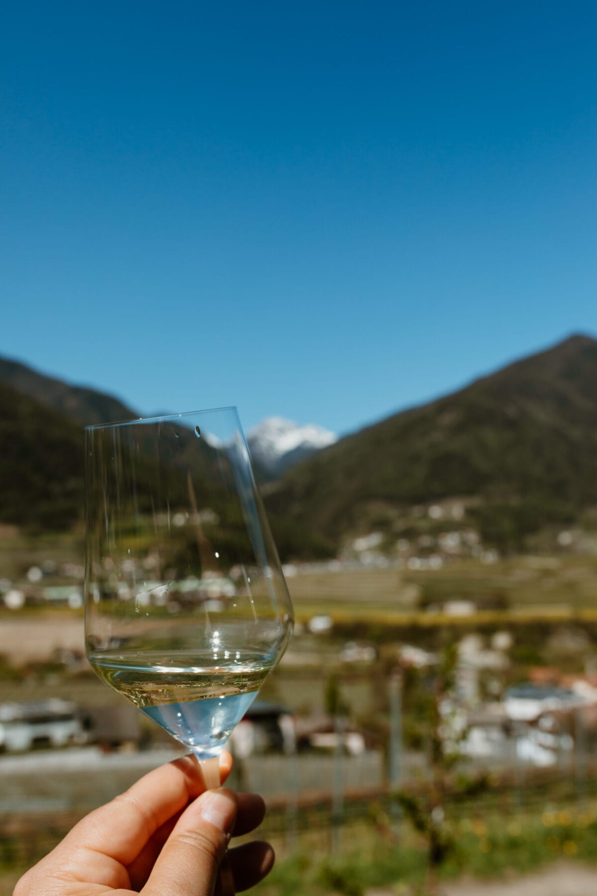 Weinverkostung im Pacher Hof in Südtirol