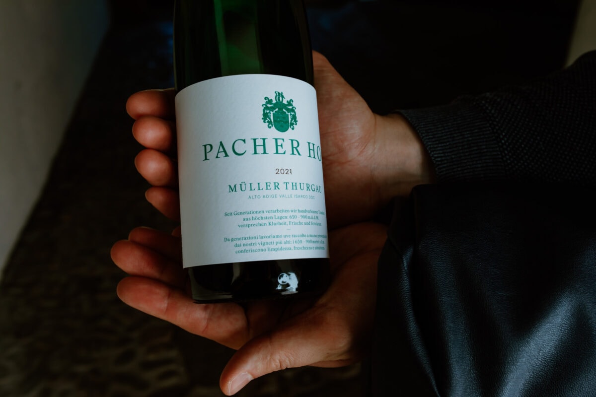 Weißwein vom Pacher Hof in Neustift in Südtirol