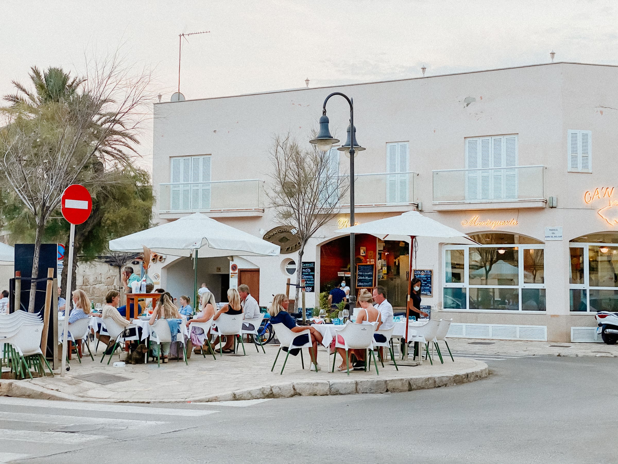 Plaza del Born in Molinar, Palma de Mallorca