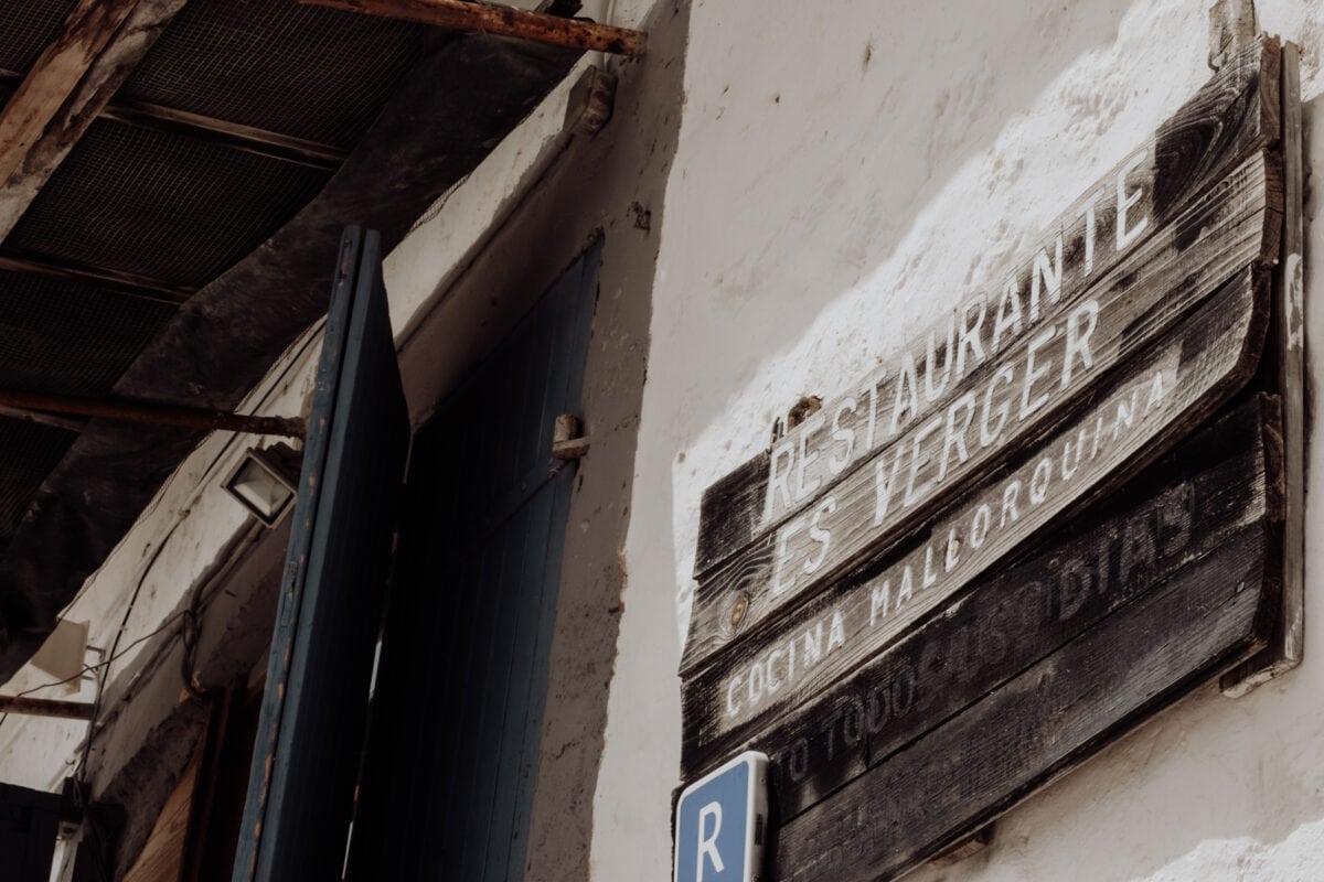 Restaurant Es Verger Alaró Mallorca