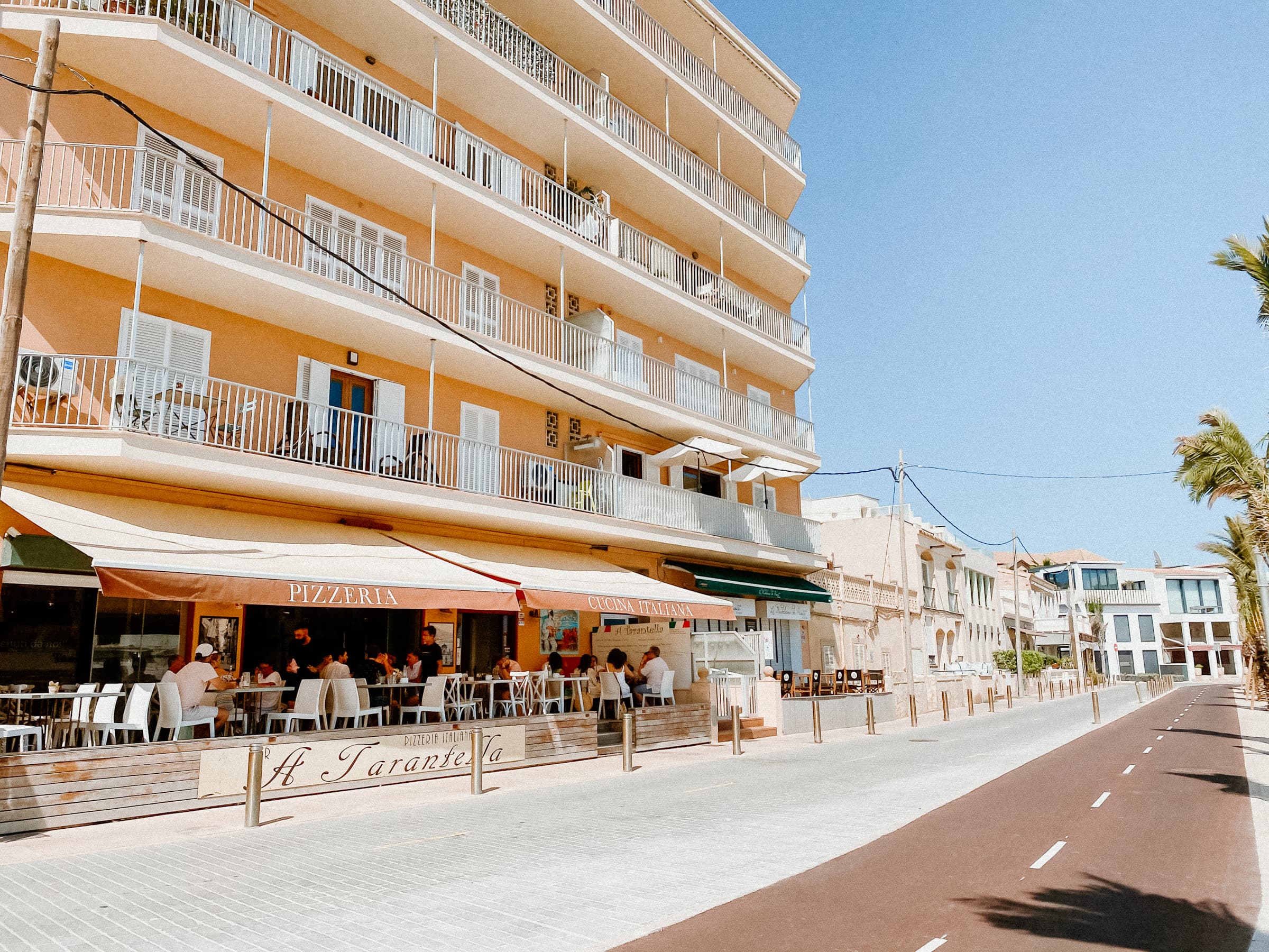 Restaurant am Jachthafen Port Petit in Molinar, Palma, Mallorca