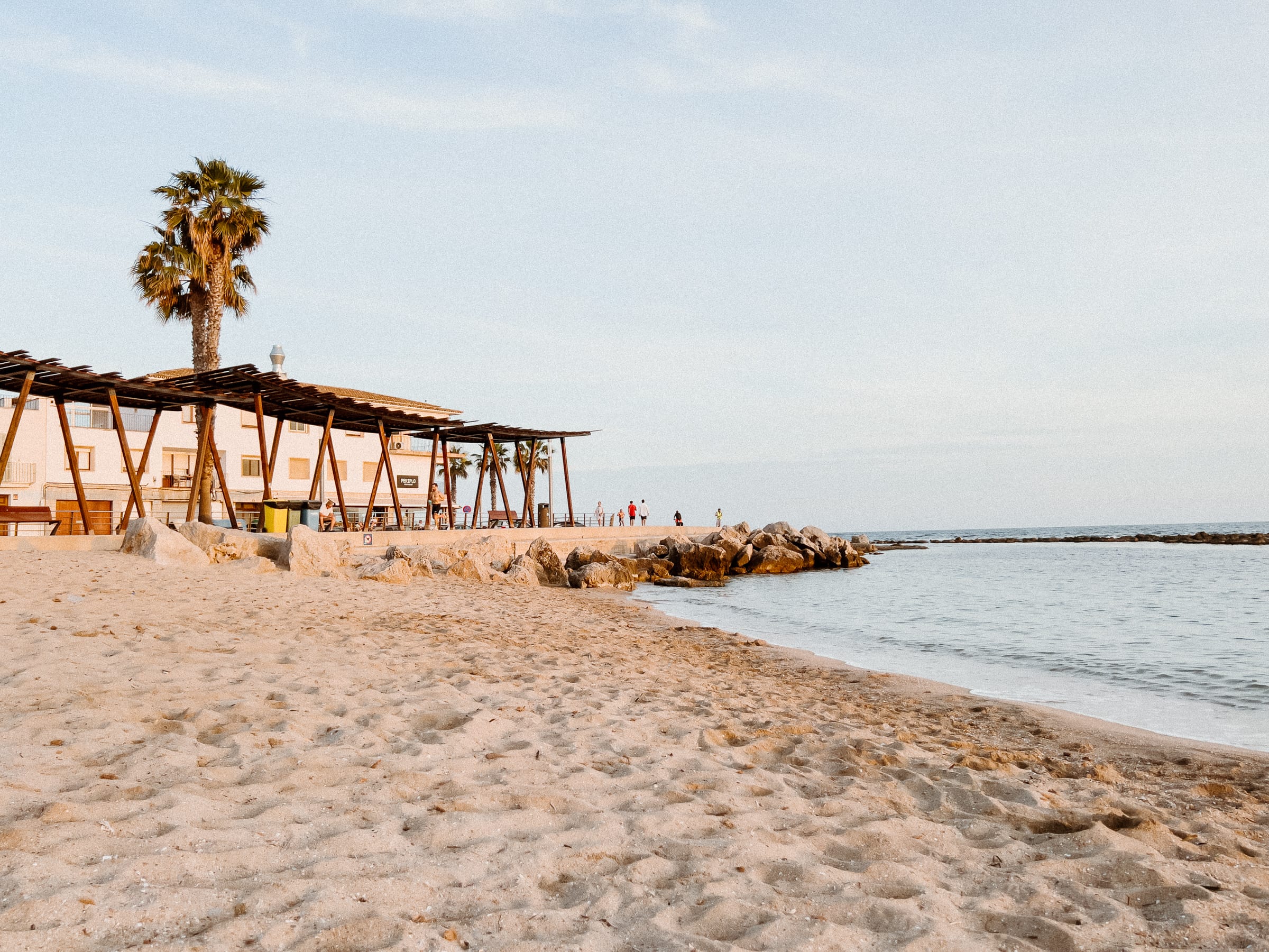 Playa de El Molinar in Palma, Mallorca