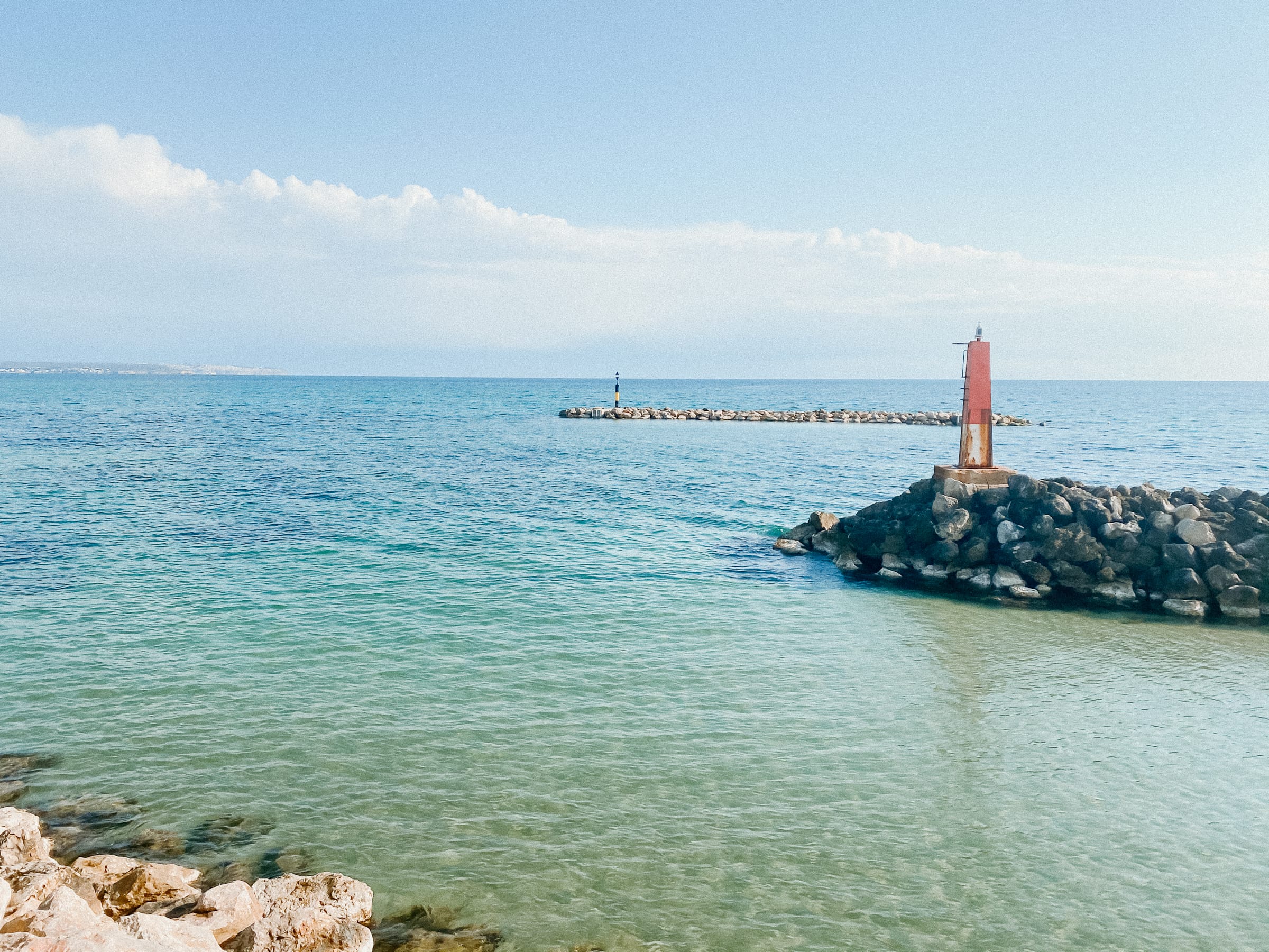Einfahrt zum Port Petit in Molinar, Palma de Mallorca