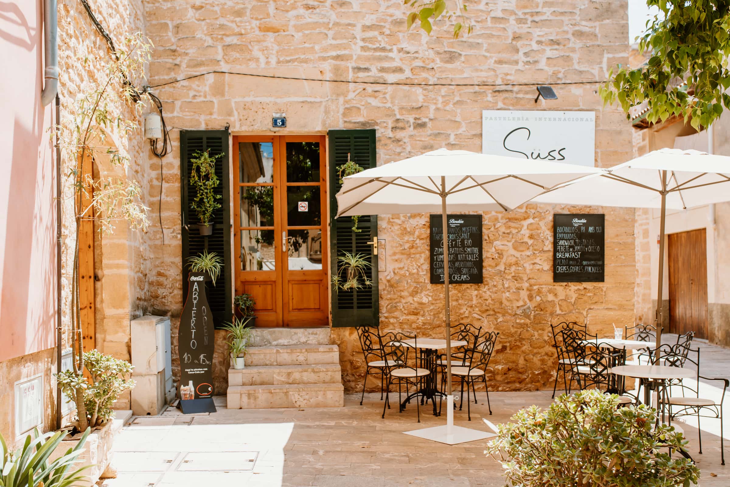 Alcudia Sehenswürdigkeiten Altstadt Cafe Süss