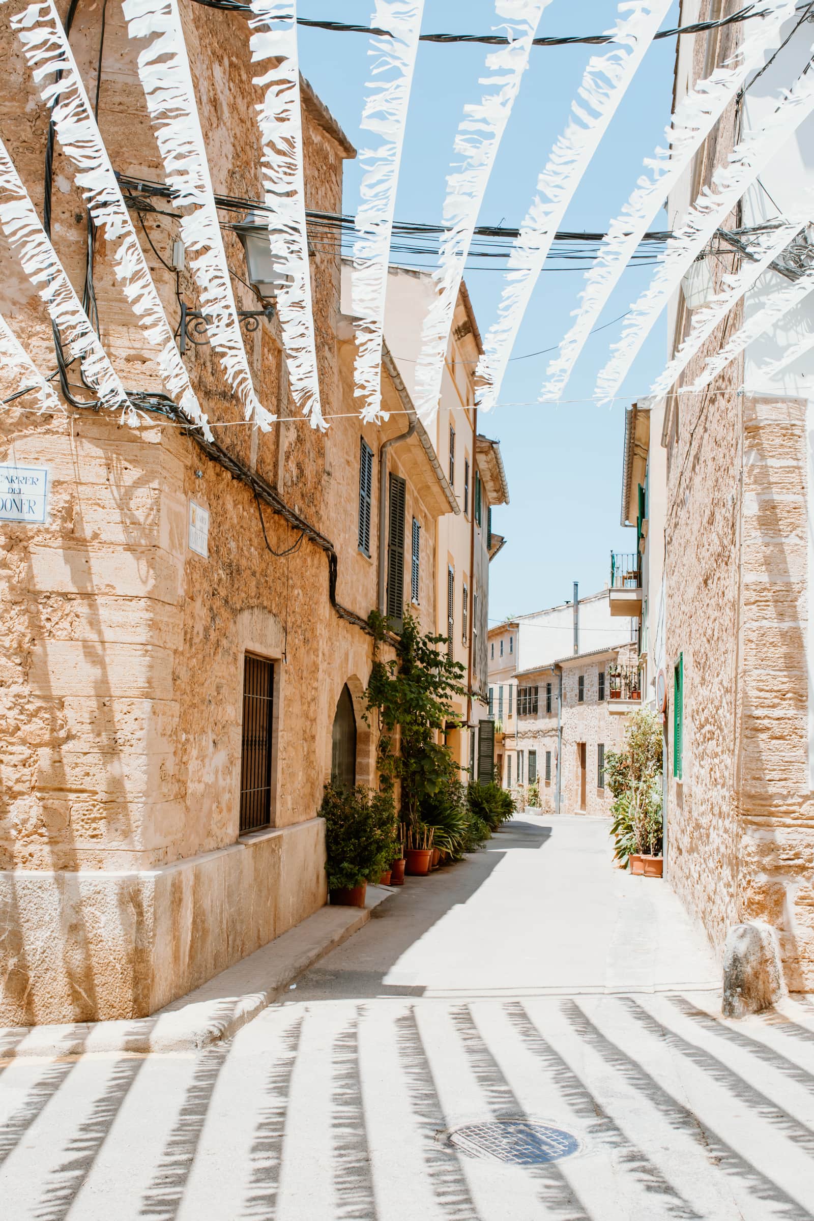 Alcudia Sehenswürdigkeiten Altstadt Straßen
