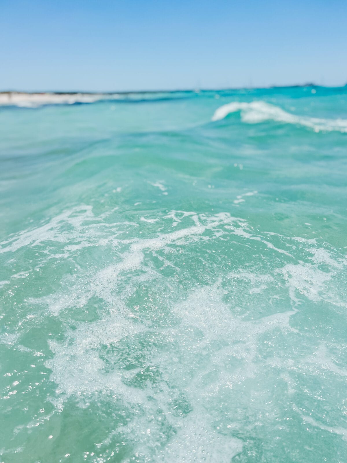 Türkisblaues Meer vor Es Trenc Mallorca
