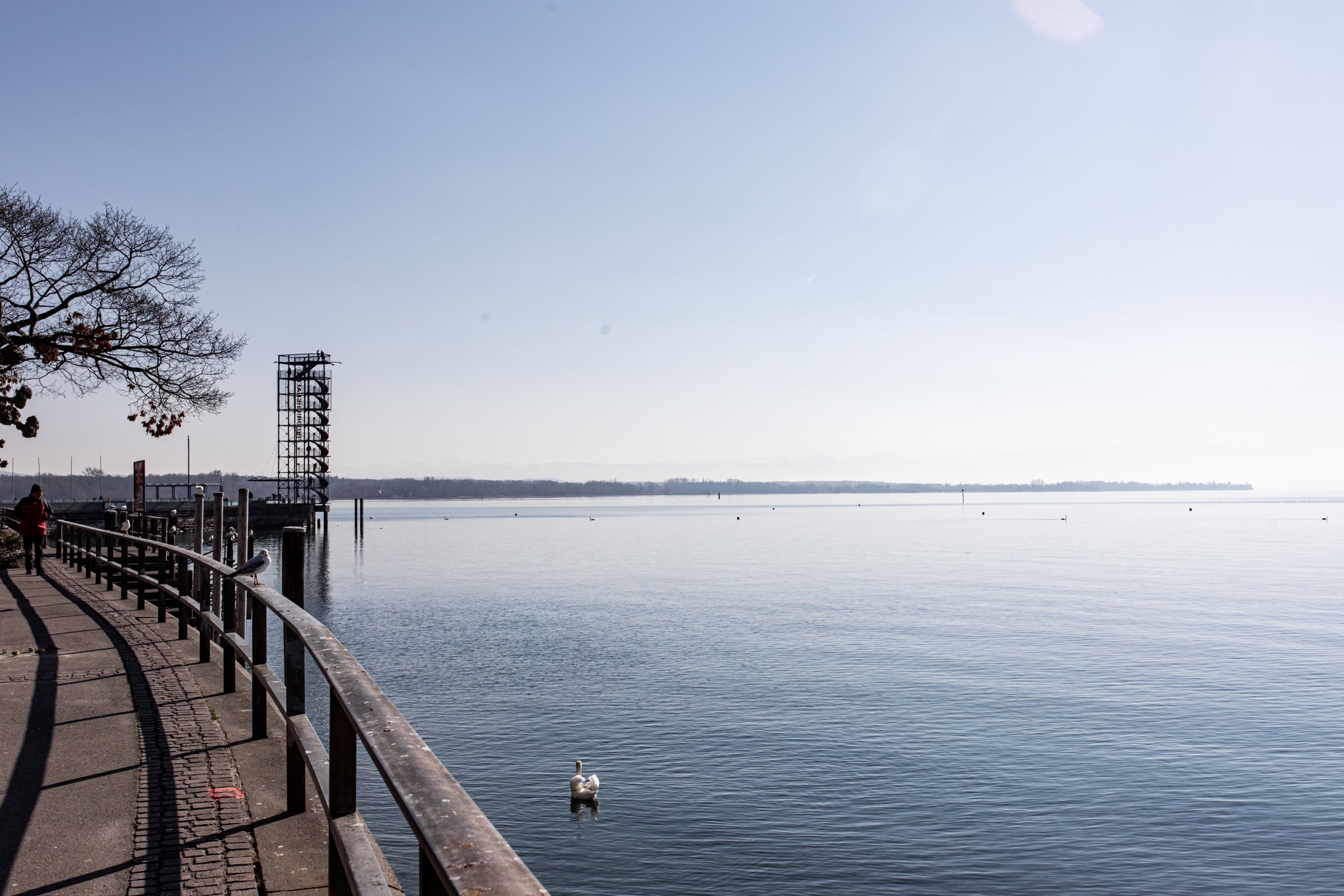 Friedrichshafen Sehenswürdigkeiten Aussichtsturm Hafen