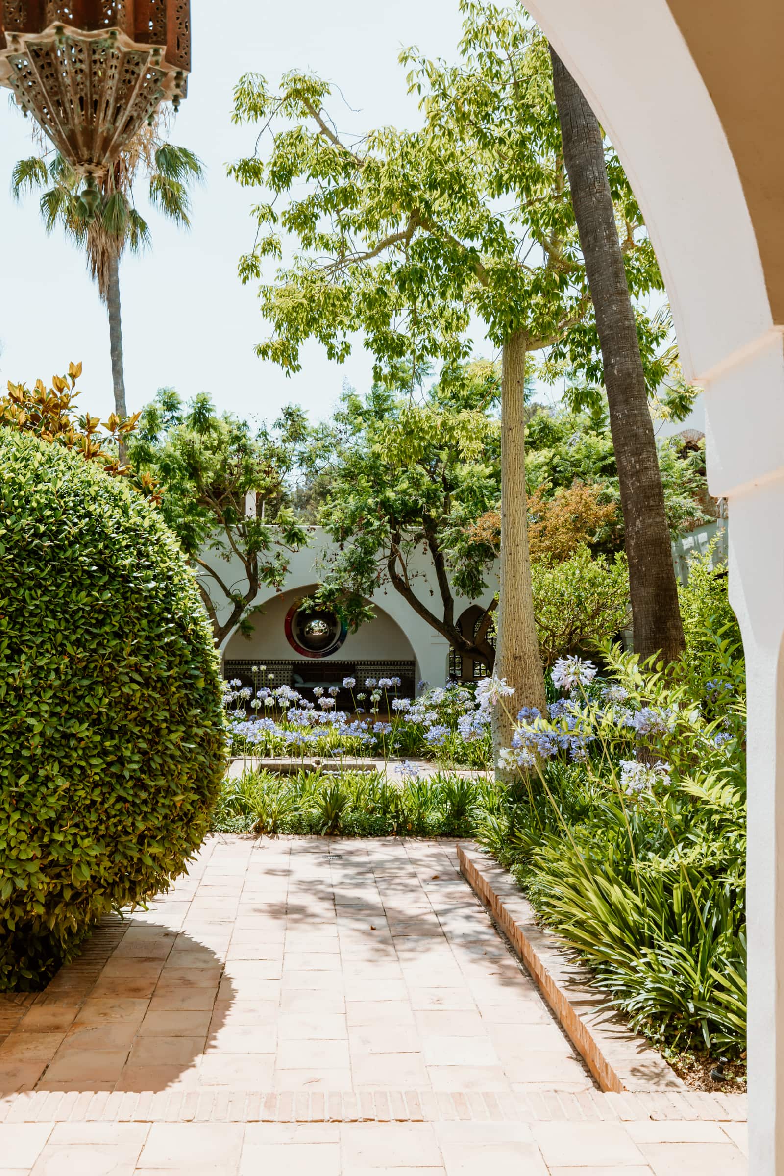 Patio im Museo Sa Bassa Blanca bei Alcudia Mallorca