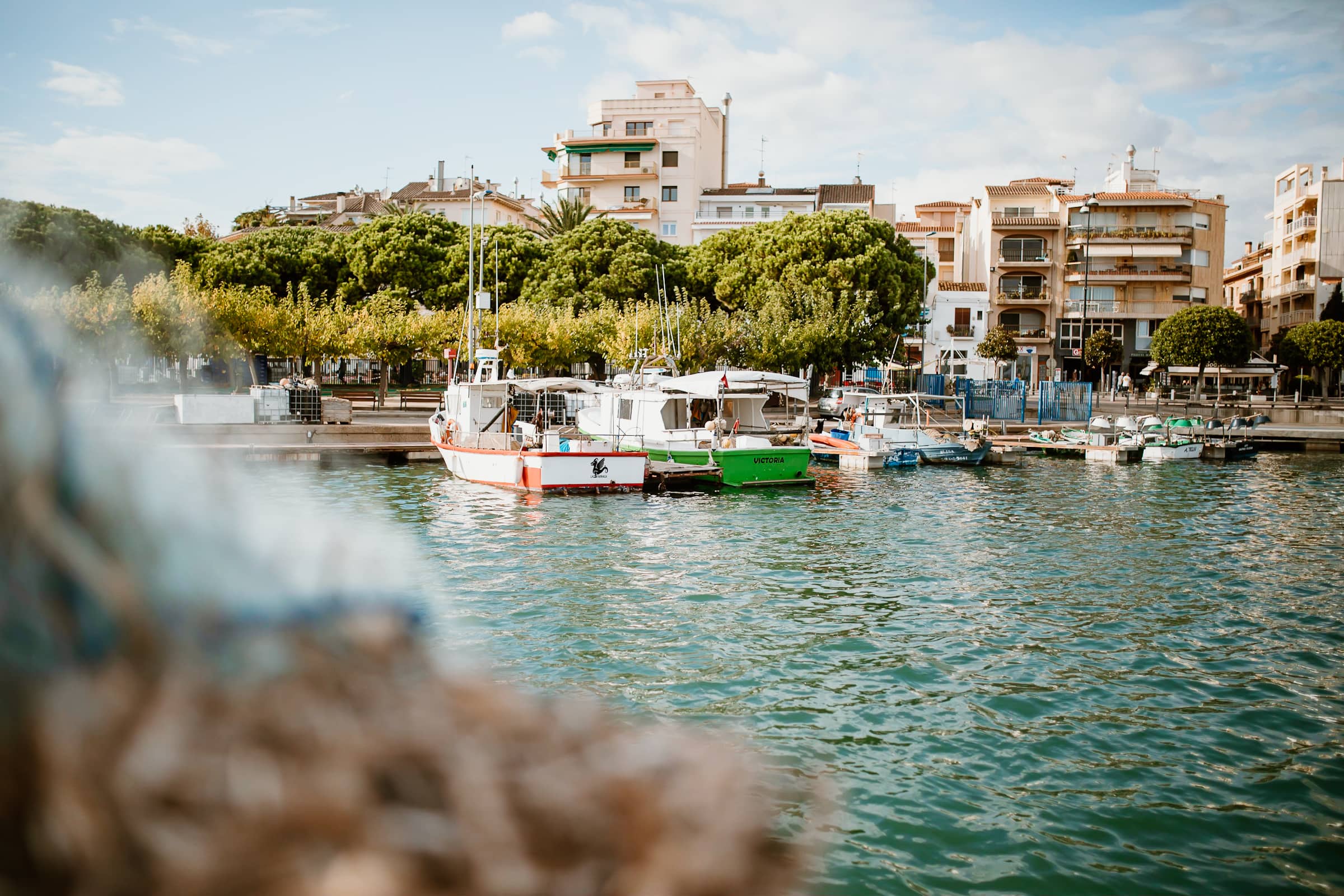 Boote im Hafen von Cambrils