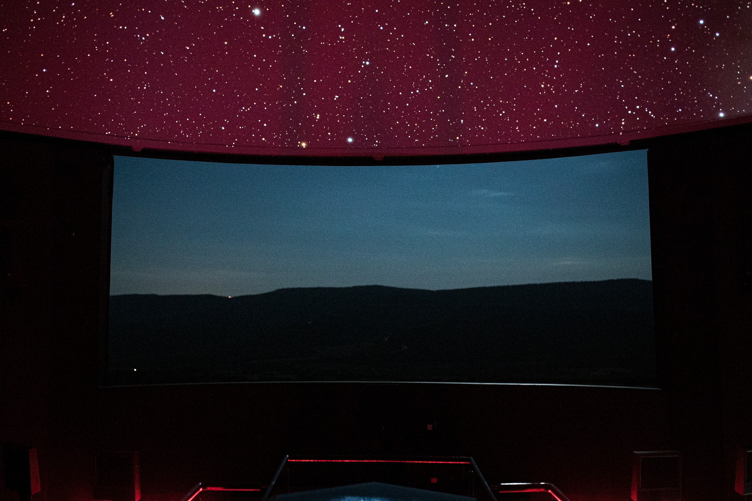 Observatorium in Àger in Katalonien