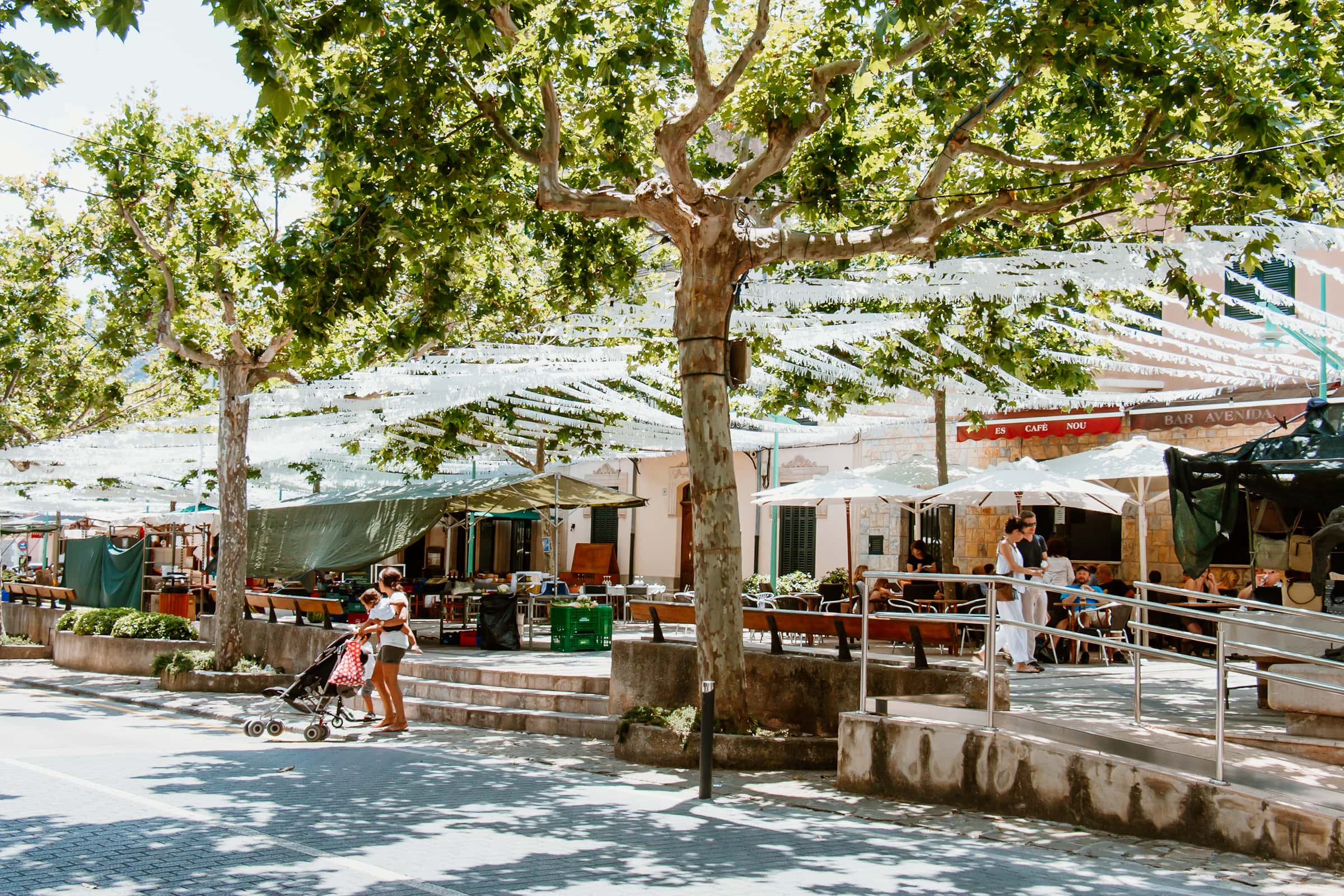 Markt in Esporles Mallorca