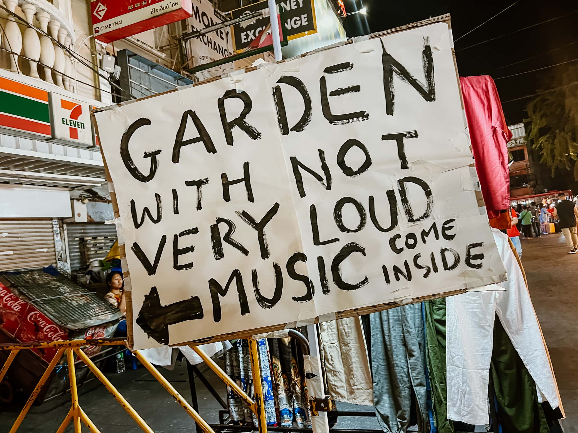 Khao San Road Bangkok Garden