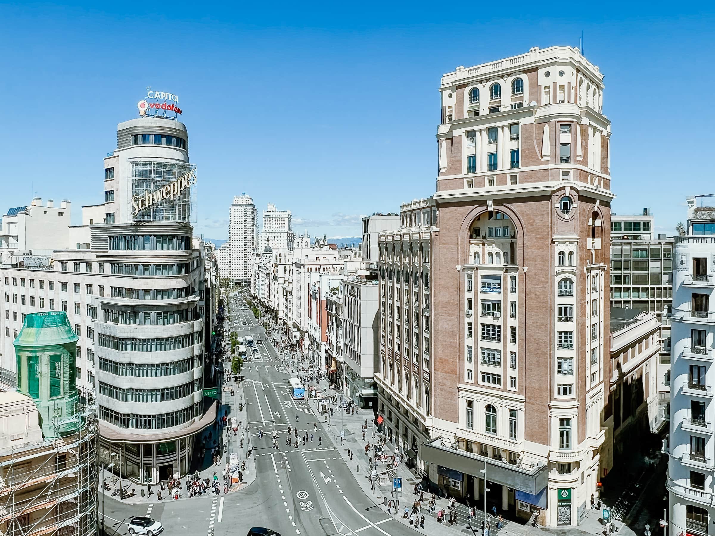 Städtereise Madrid mit Gran Via