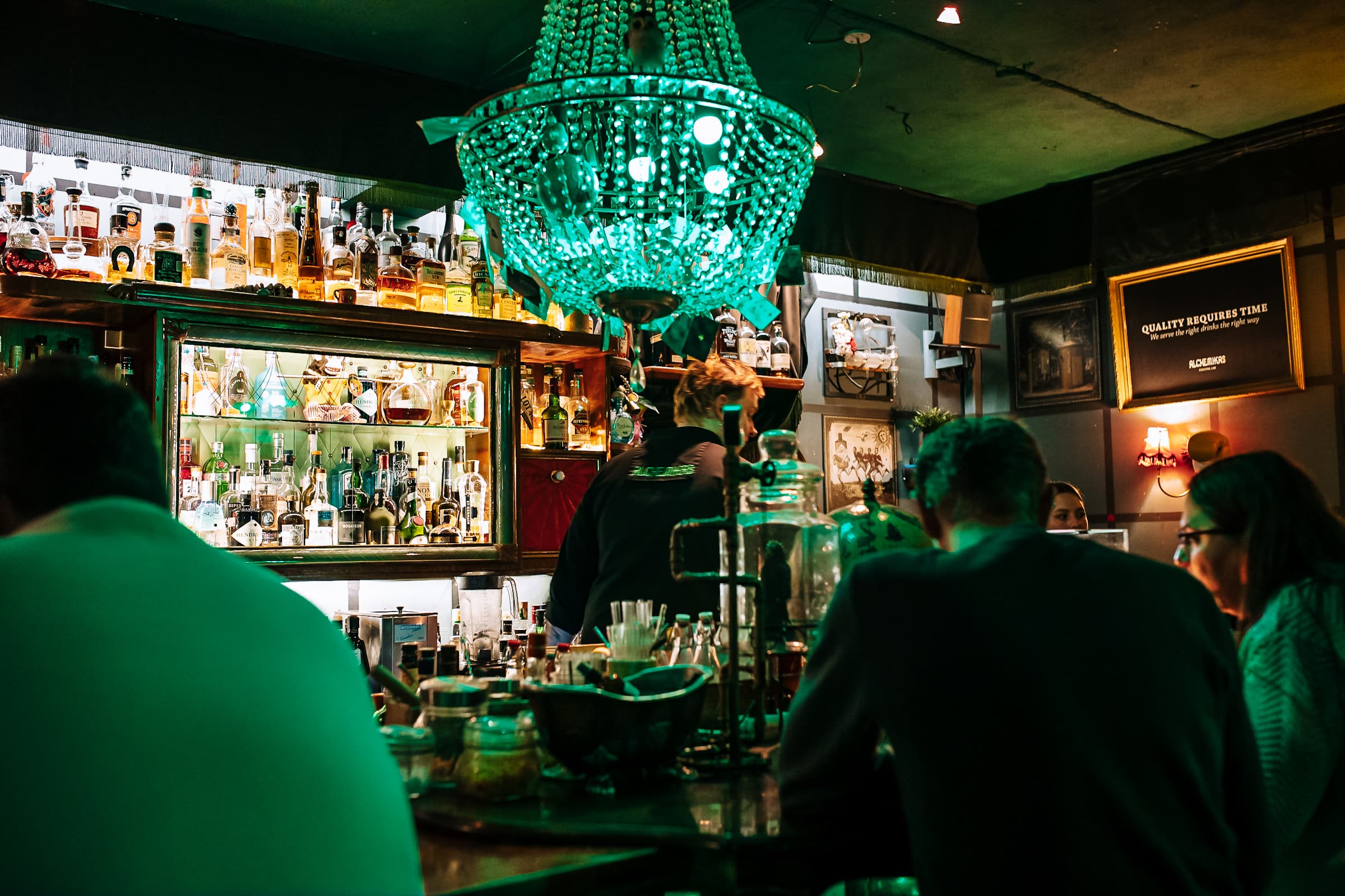 Alchemikas Cocktailbar in Vilnius