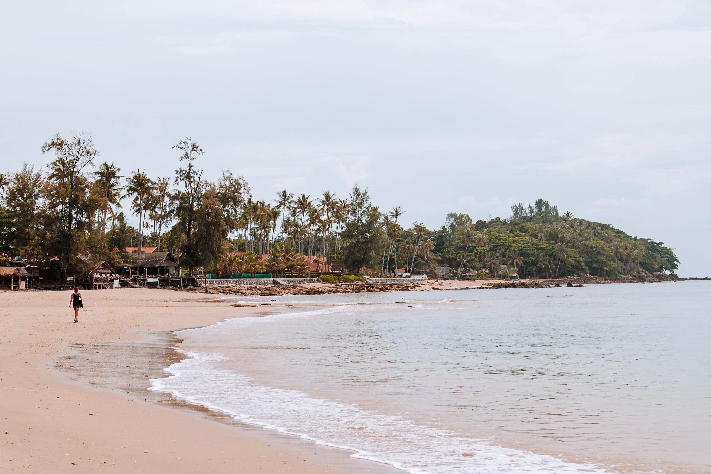 Strand auf Koh Lanta in Thailand