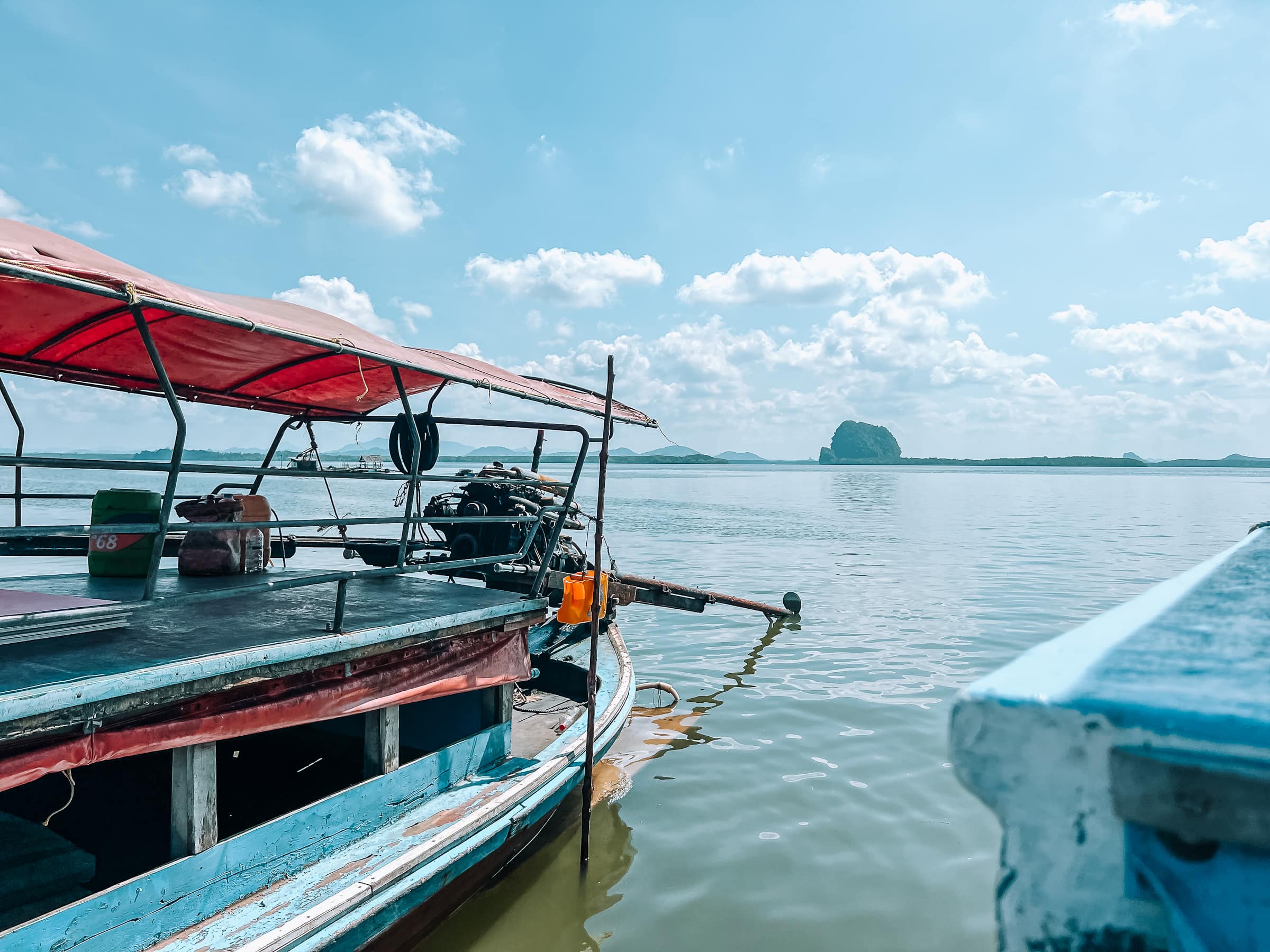 Boot am Laem Kruad Pier nach Koh Jum