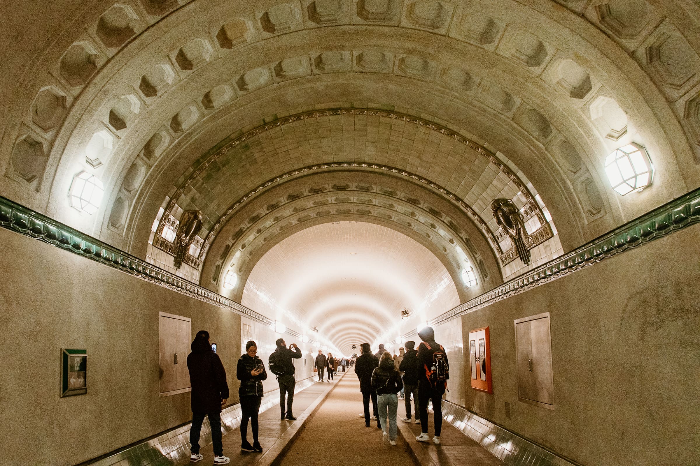 Alter Elbtunnel in Hamburg