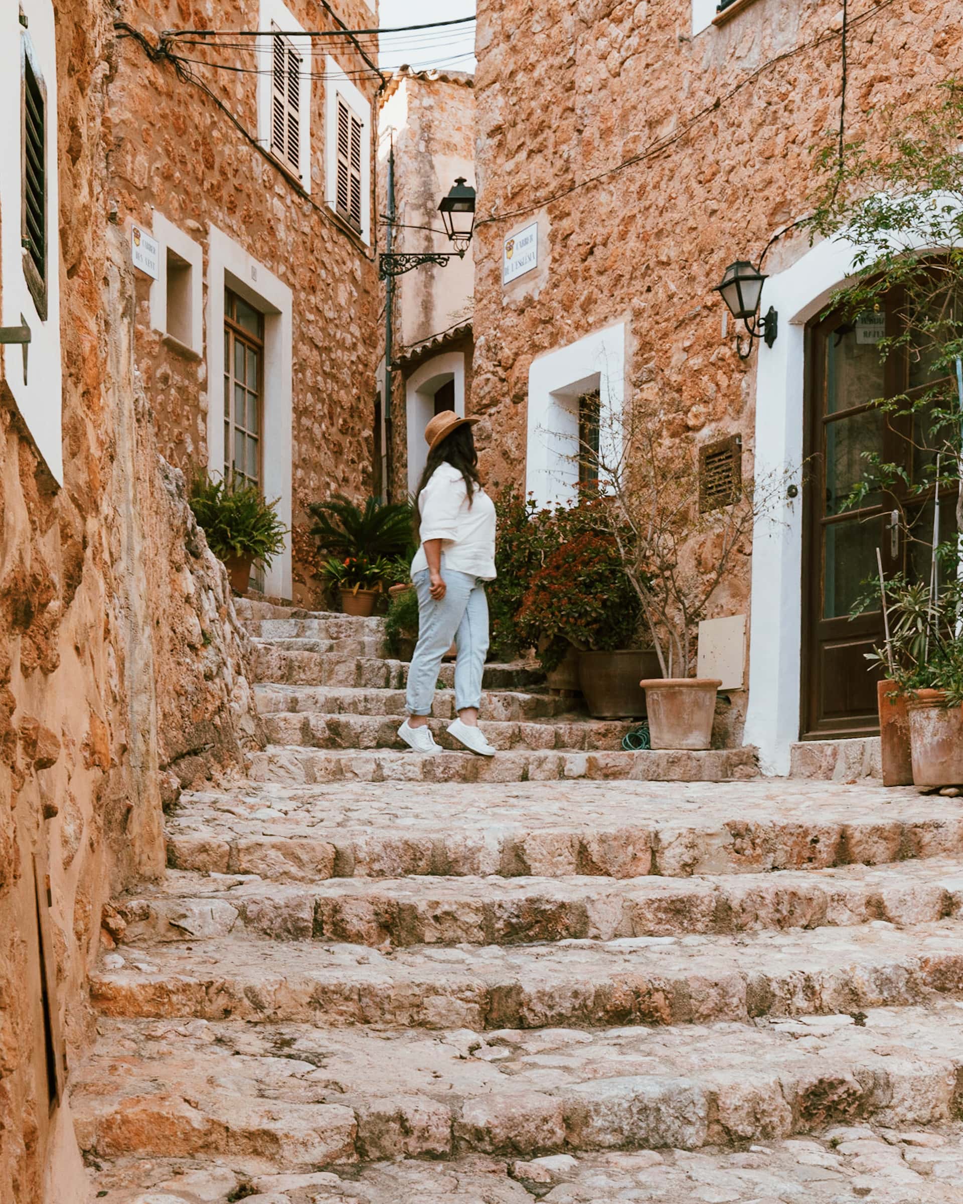 Mallorca Sehenswürdigkeiten Treppen in Fornalutx