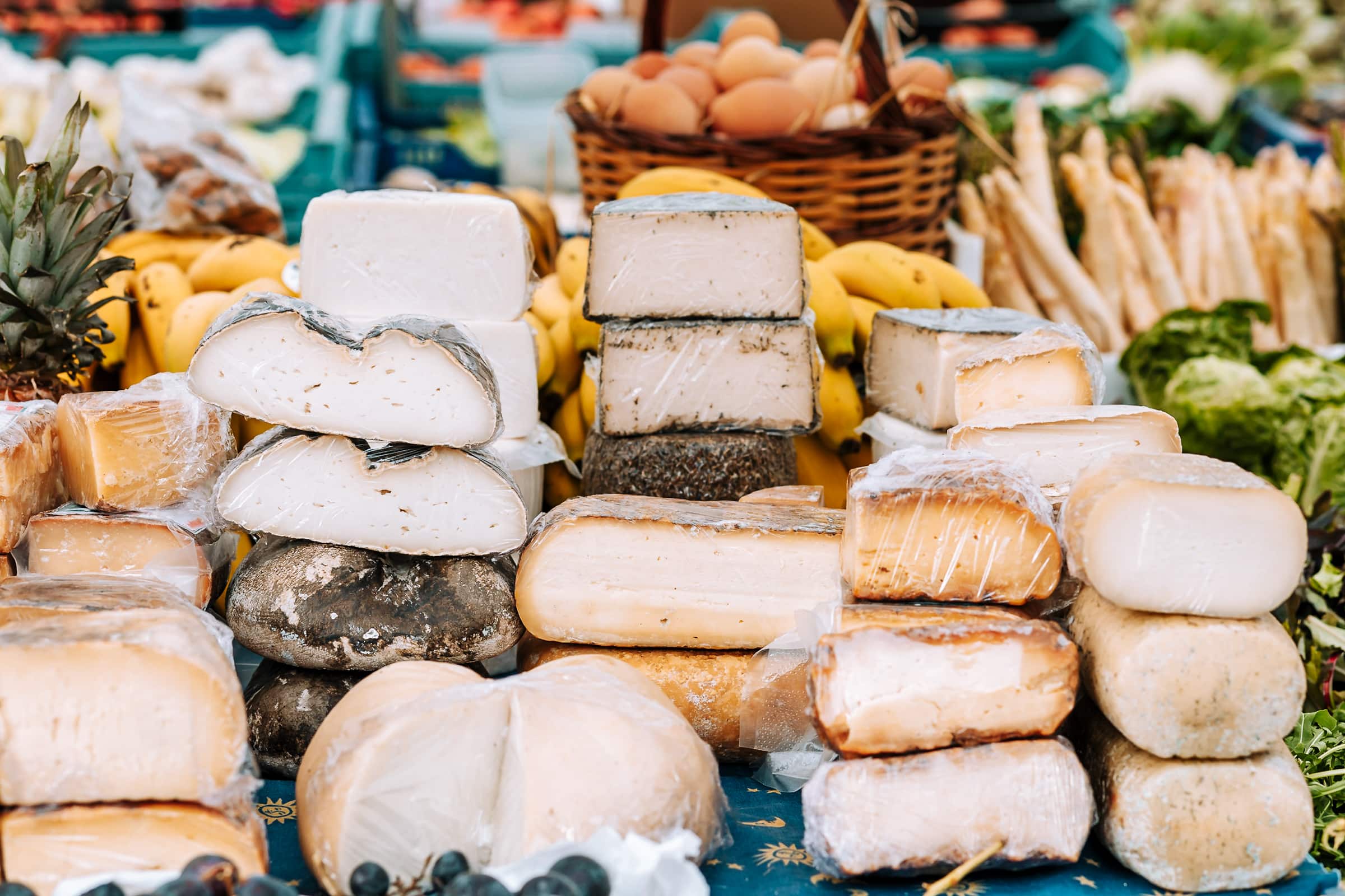 Käse auf Markt in Palma